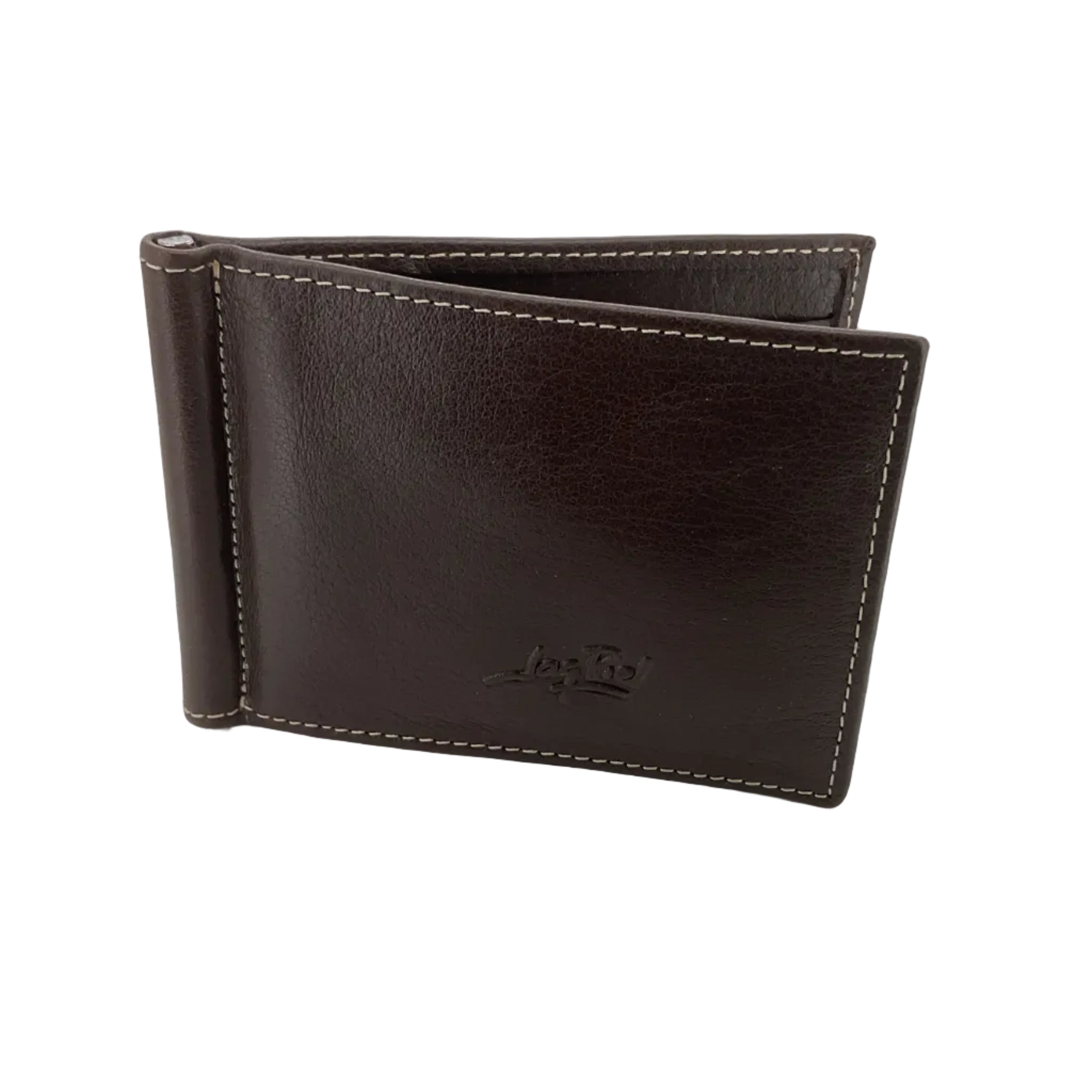 Cartera piel jaqpiel Pclip-103 deer café