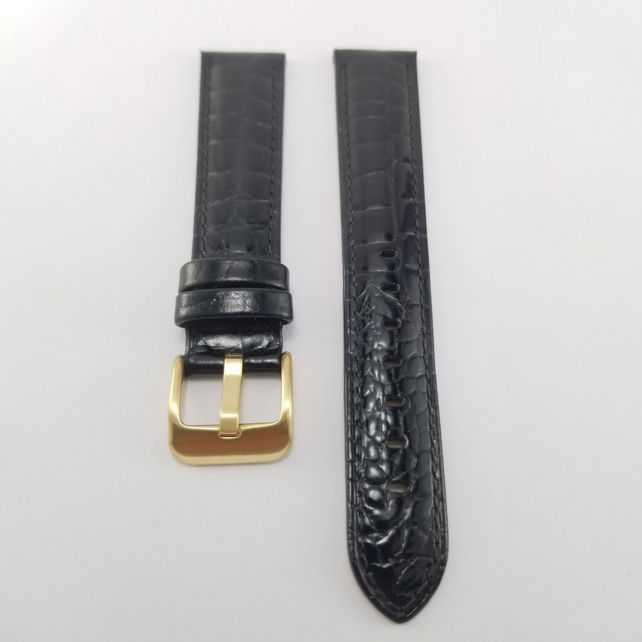 Correa Piel Negro 1310 20mm