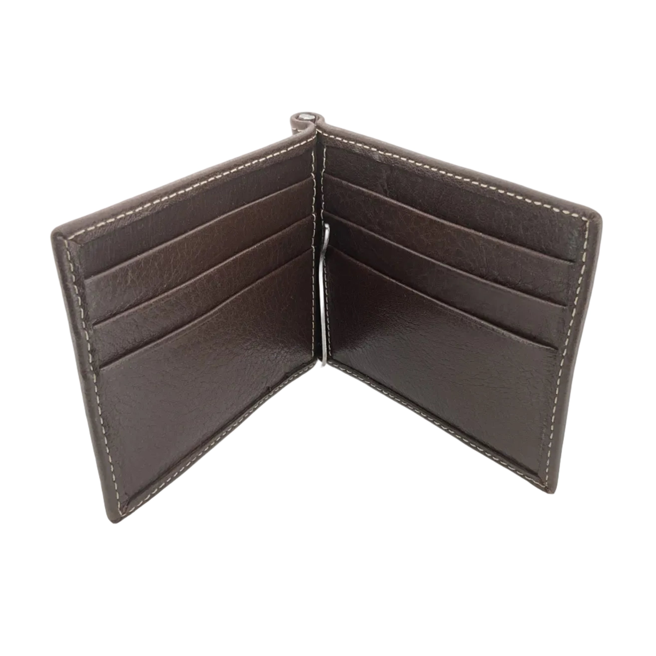 Cartera piel jaqpiel Pclip-103 deer café