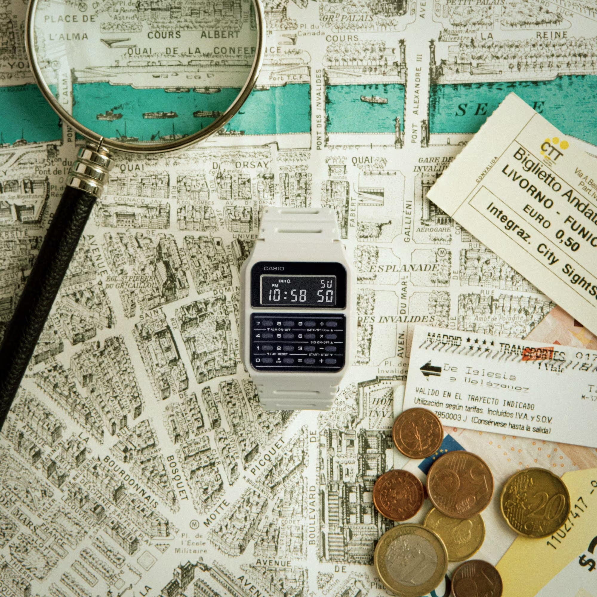 Reloj Casio Calculadora CA-53WF-8BCF