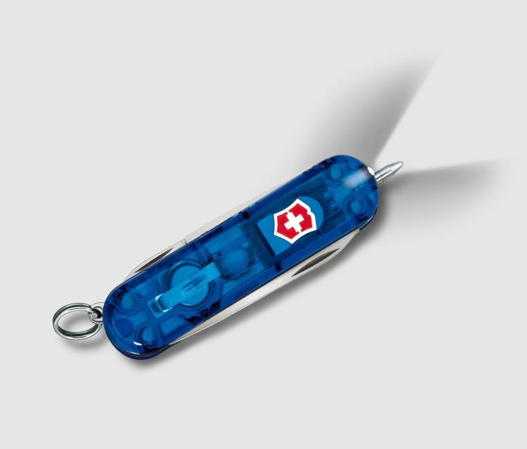 Navaja Victorinox Signature Lite 0.6226.T2 Azul Trans