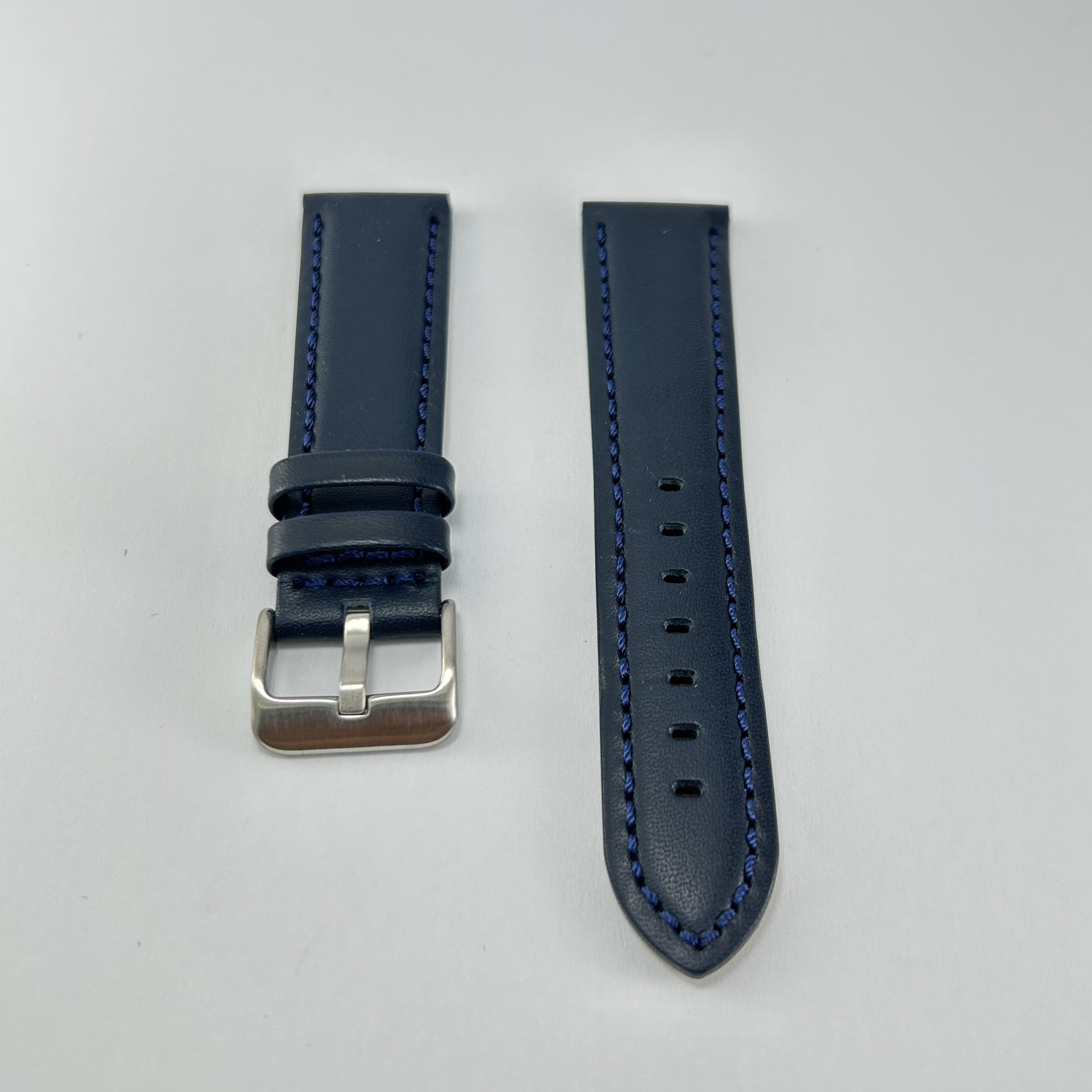 Correa Piel Azul 1810 22mm