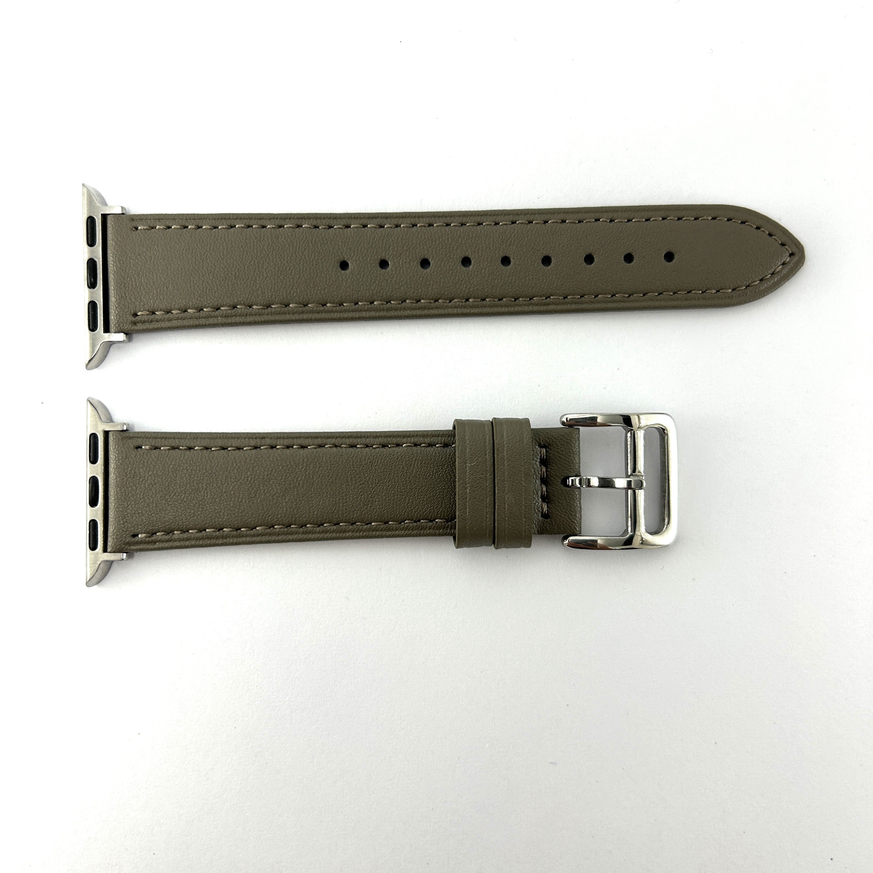 Correa piel Gris 20mm 2000