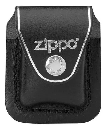 Funda Zippo Piel Color Negro