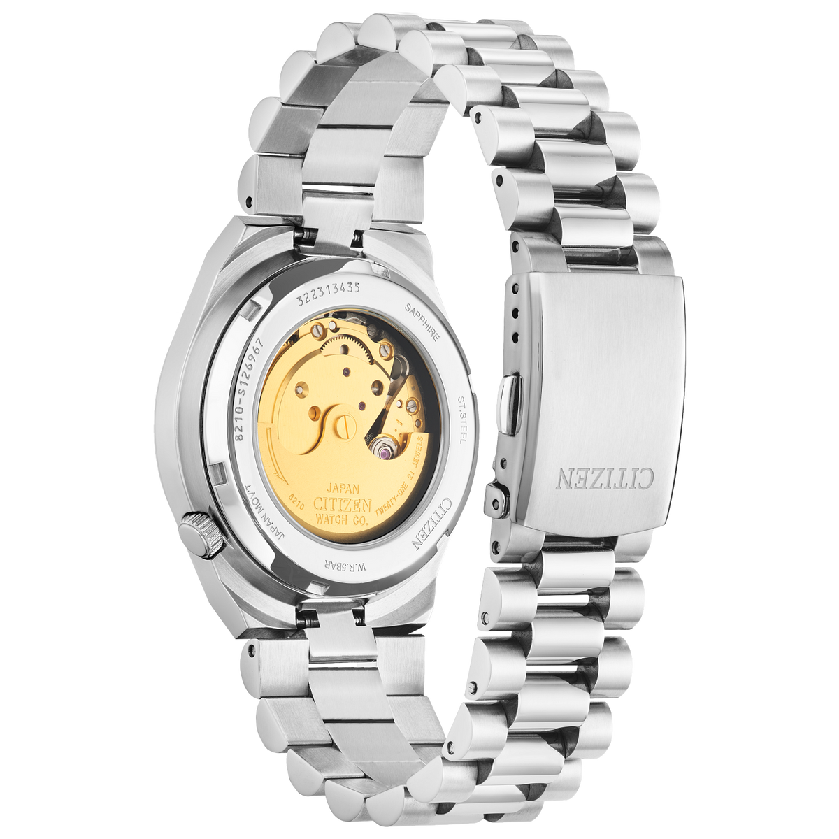 Reloj Citizen automatico caballero NJ0151-53M