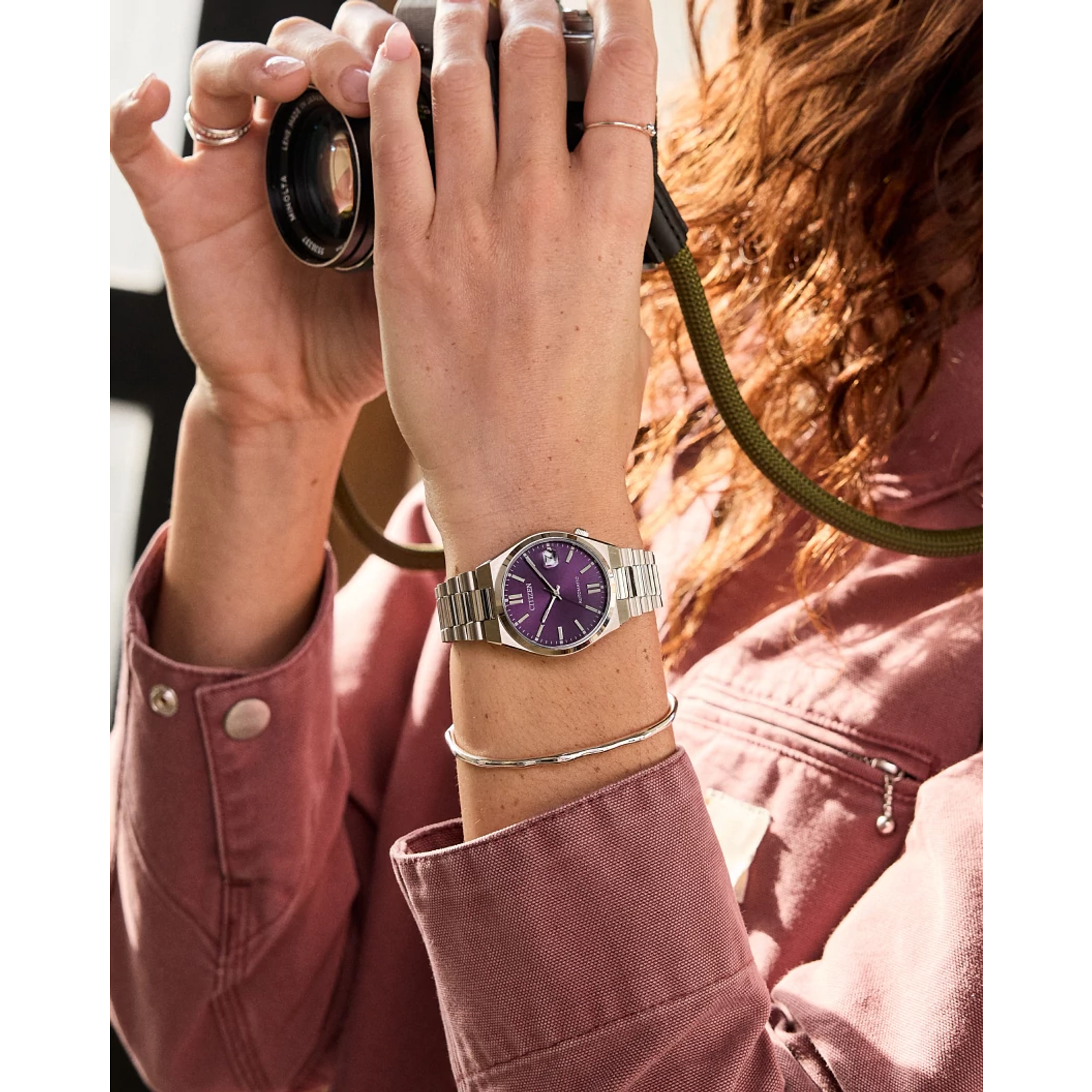 Reloj Citizen unisex tsuyosa automatico NJ0200-50W