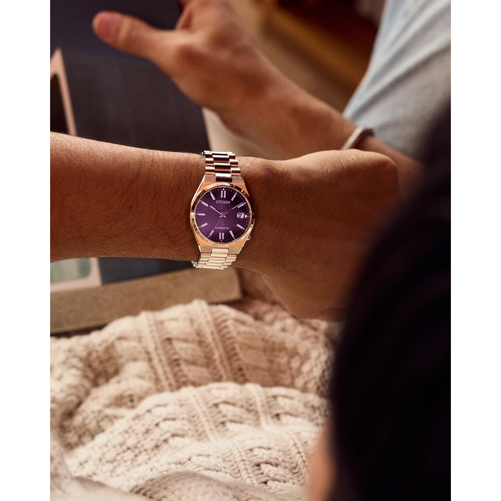 Reloj Citizen unisex tsuyosa automatico NJ0200-50W