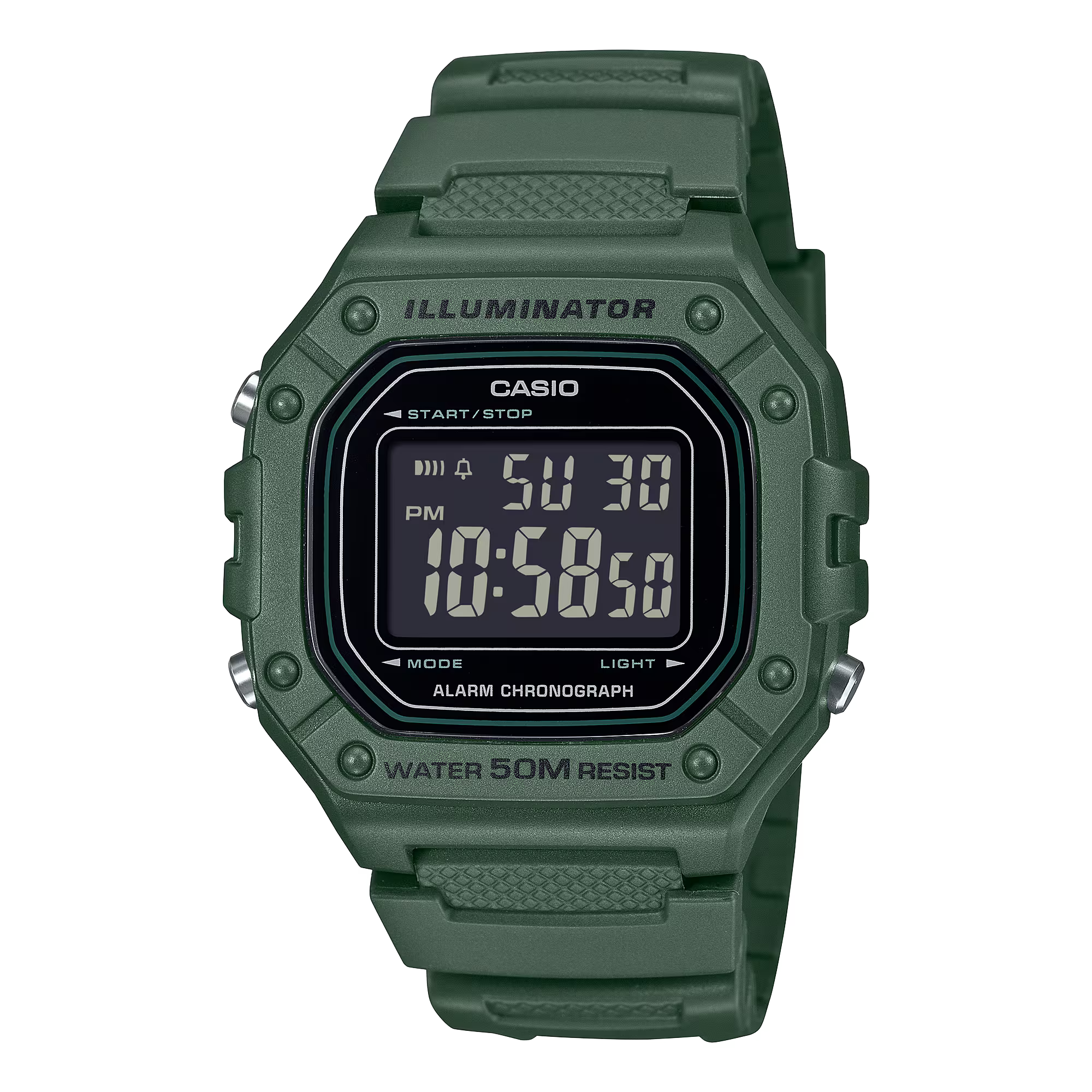 Reloj Casio digital W-218H-3BVCF