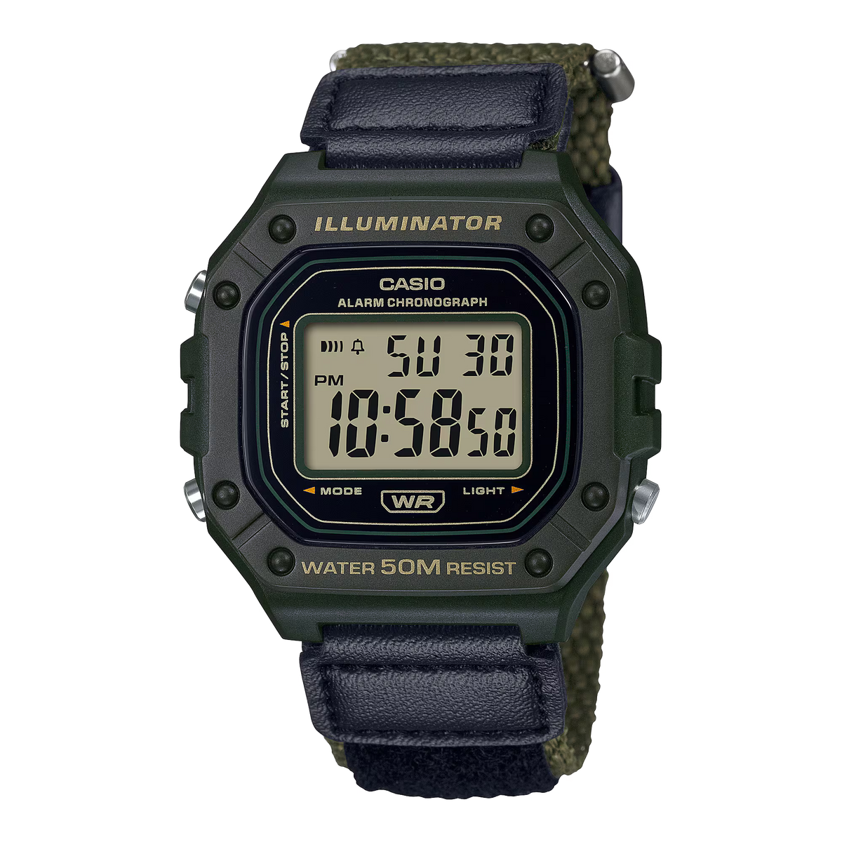 Reloj Casio digital W-219HB-3AVCF