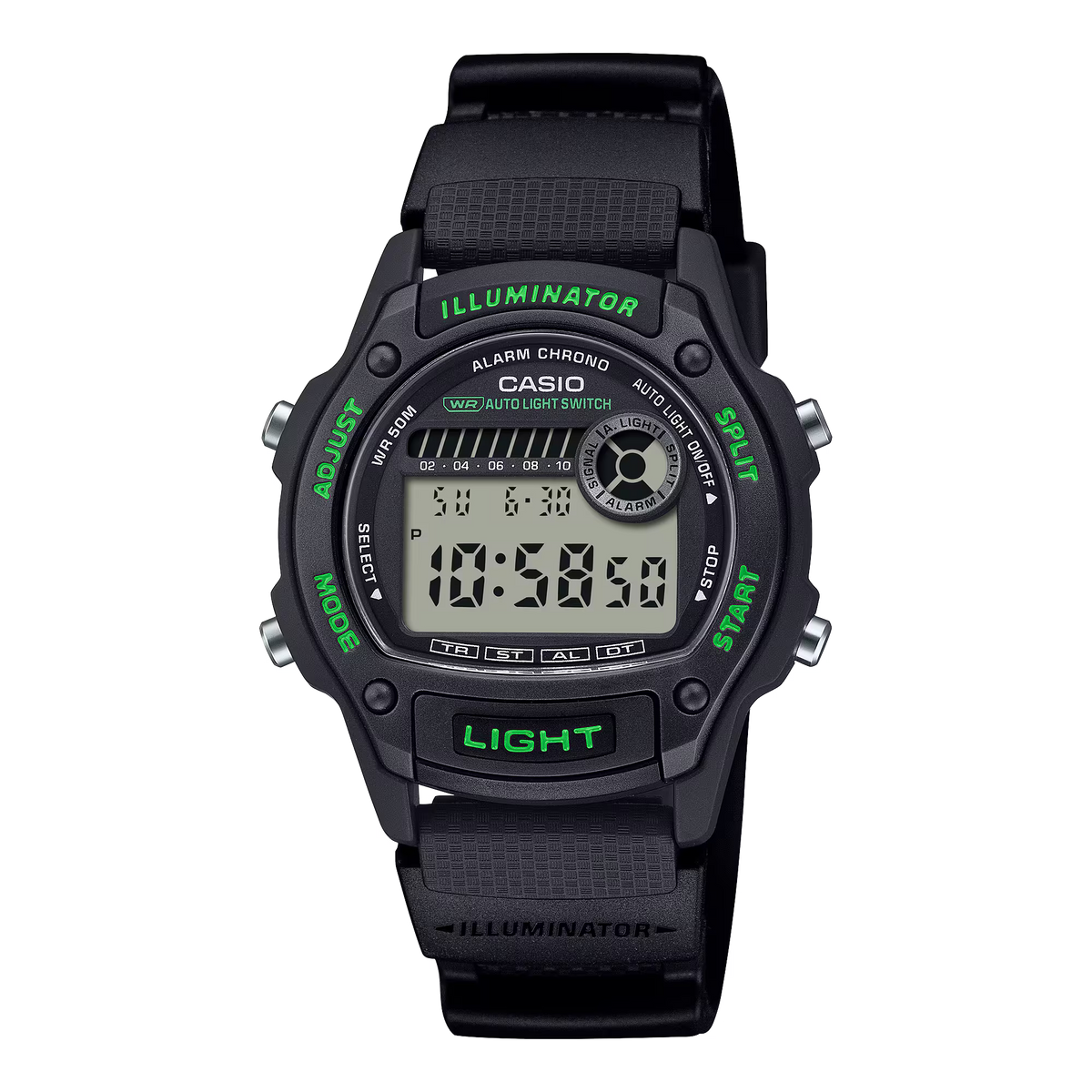 Reloj Casio digital W-220H-1A3VCF