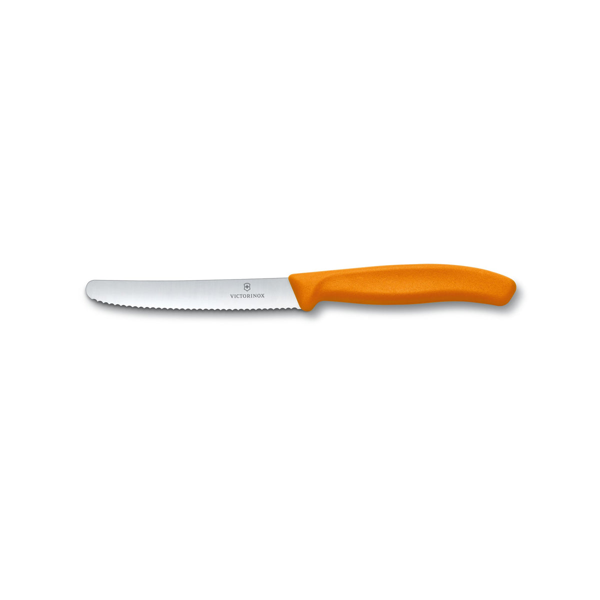 Cuchillo de mesa y cuchillo para tomates Swiss Classic Naranja 6.7836.L119