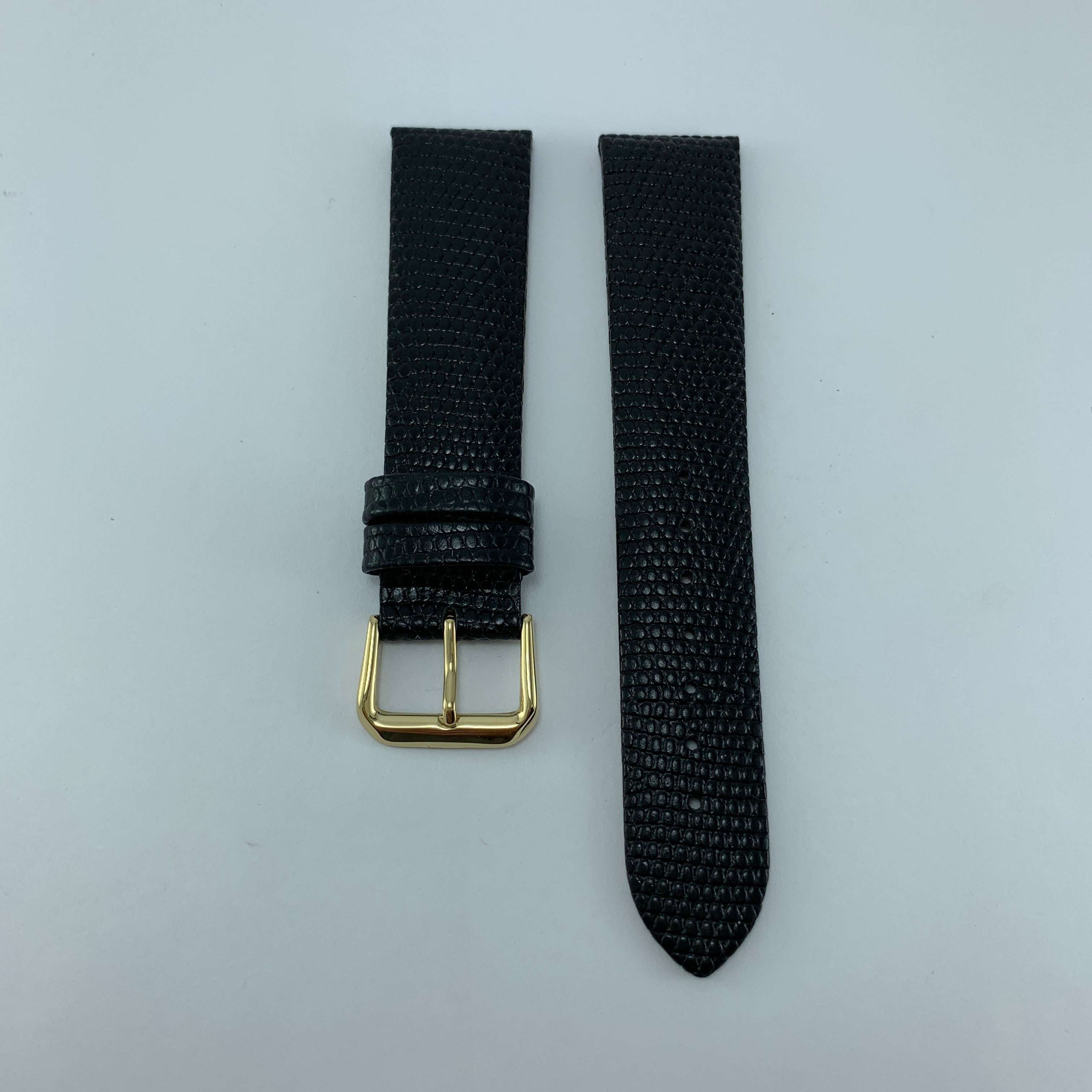 Correa Piel Negro 1110 18mm