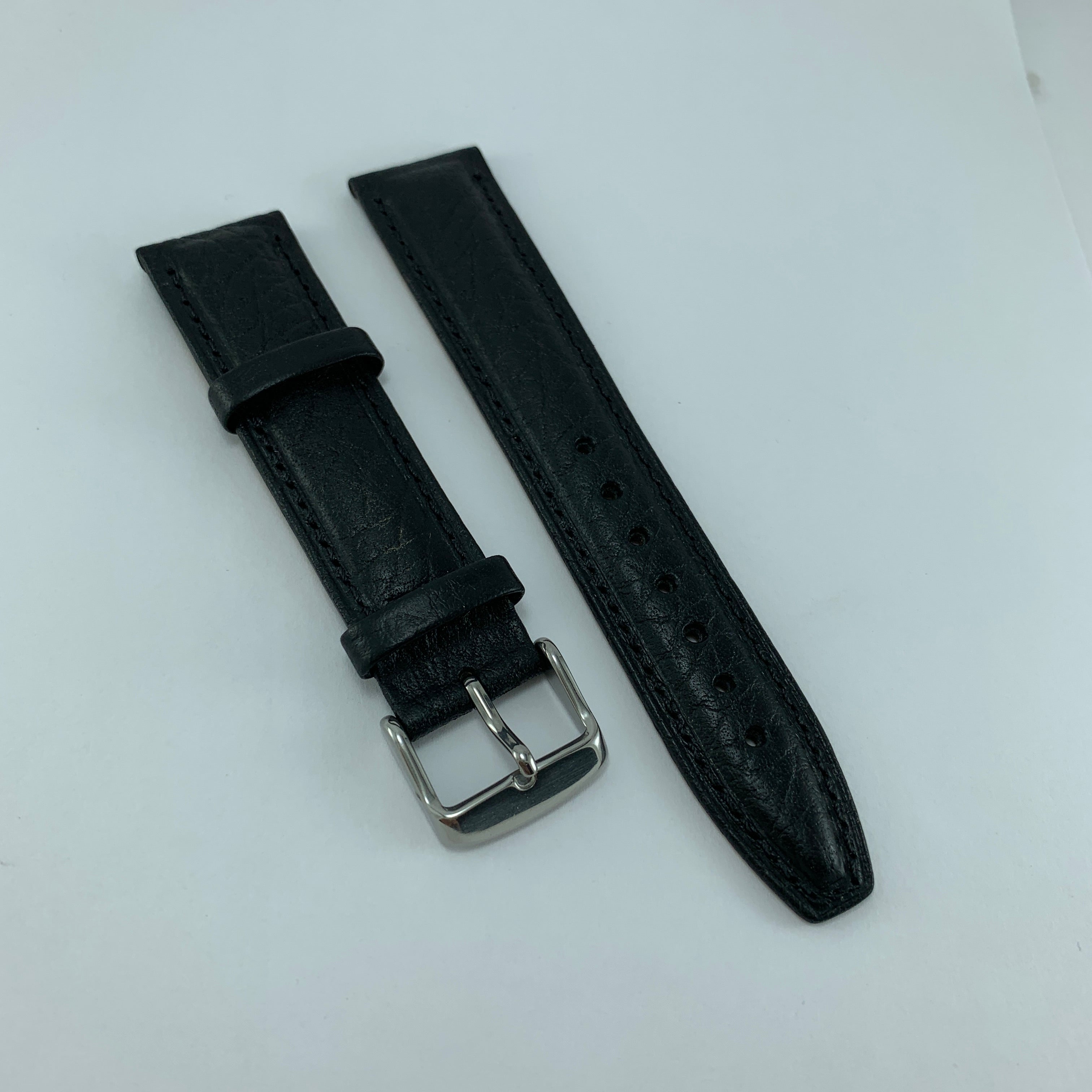 Correa piel Negro 1410 20mm