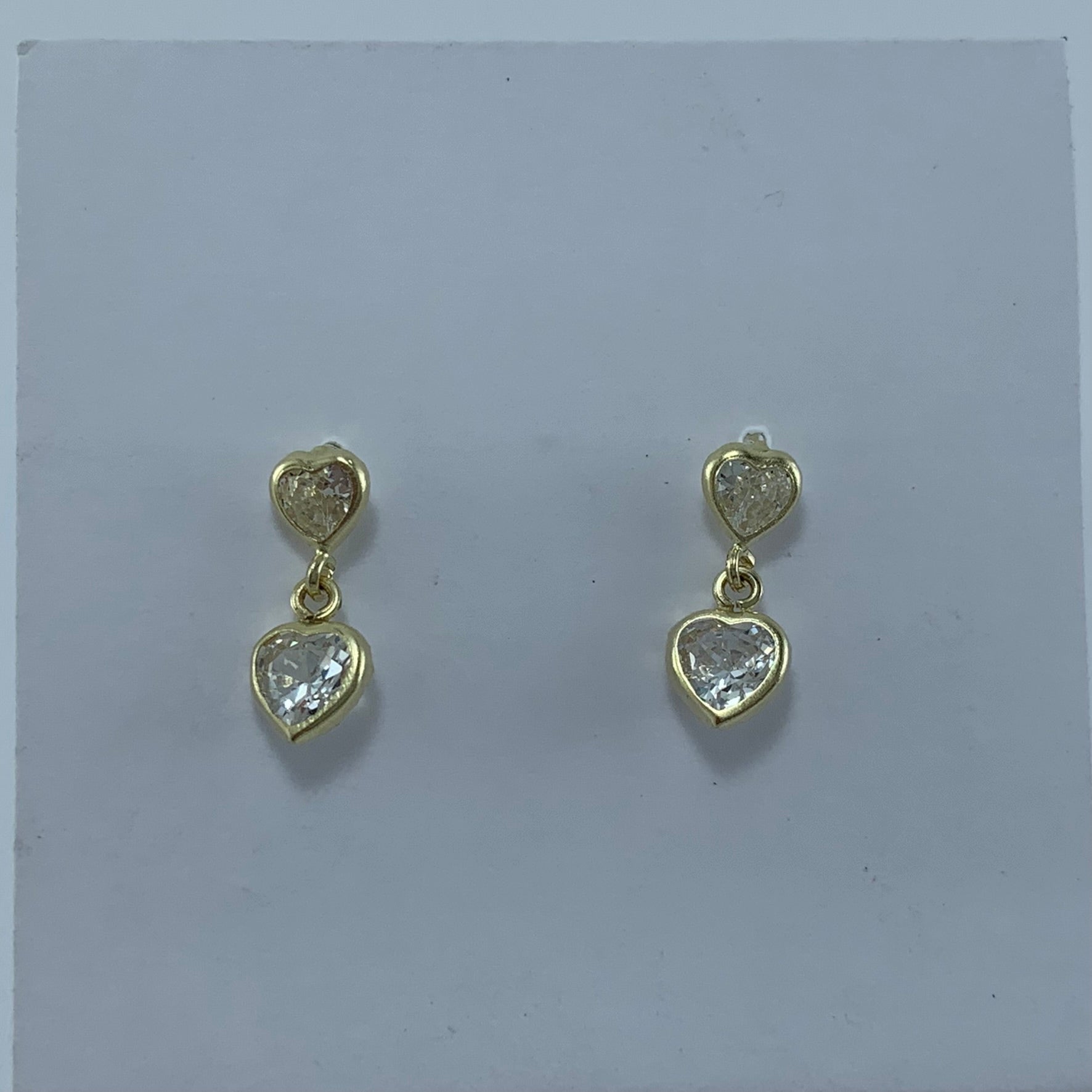 Broquel Corazones 5x5mm y 4x4 mm 10k