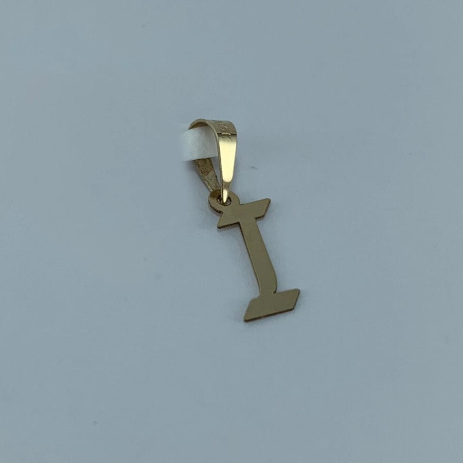 Dije 10k Letra I 15mm