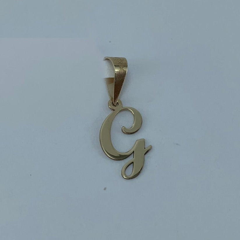 Dije 10k Letra G 15mm