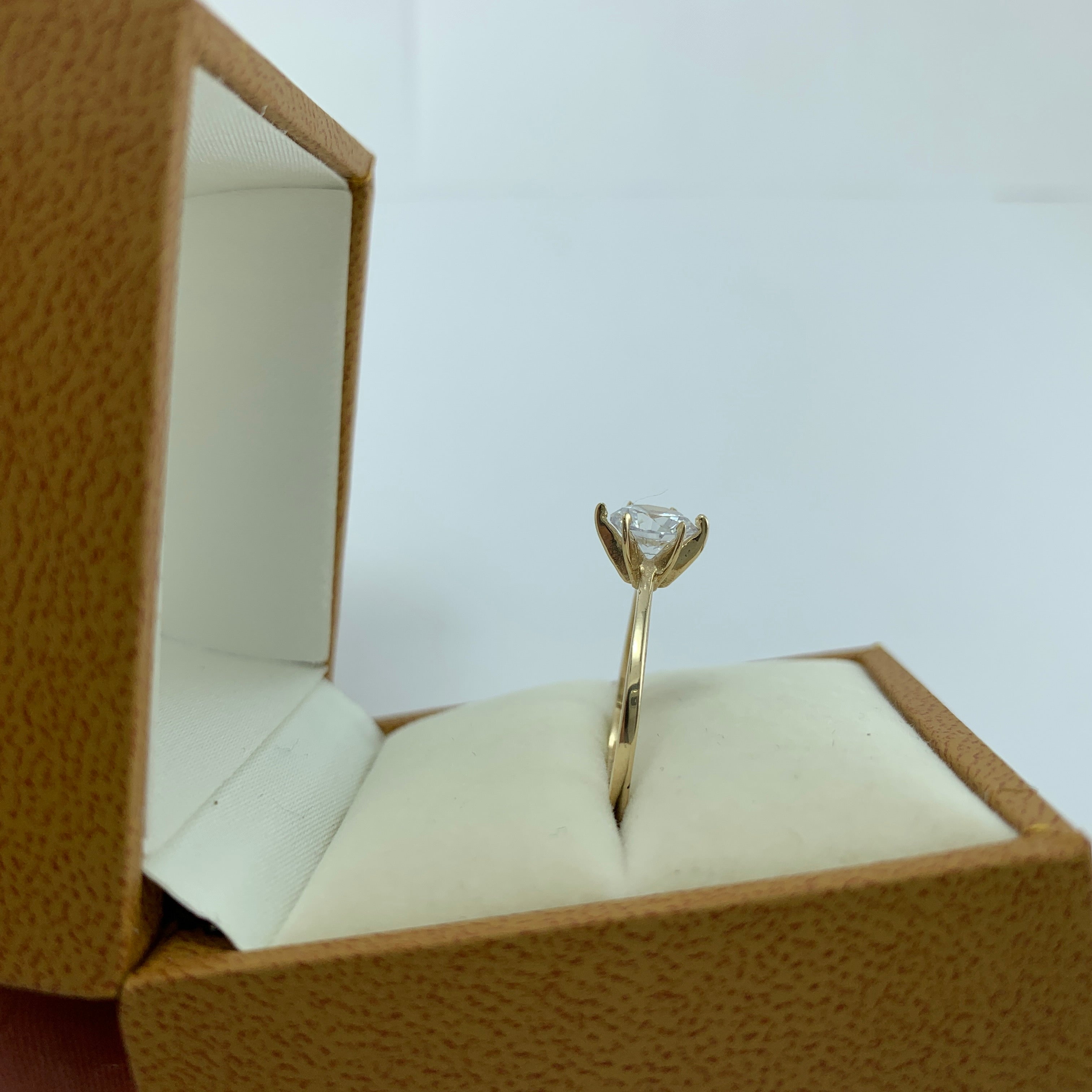 Anillo Compromiso 10k Circonia