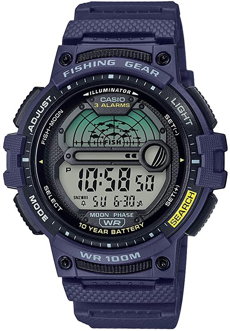 Reloj Casio Fishing Timer WS-1200H-2AVCF
