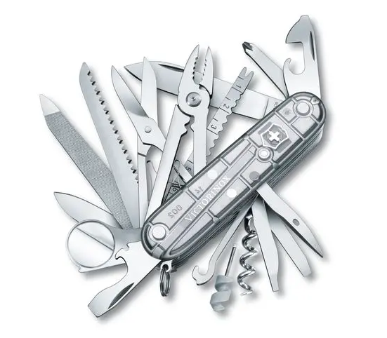 Navaja Victorinox SwissChamp 1.6794.T7 Silvertech