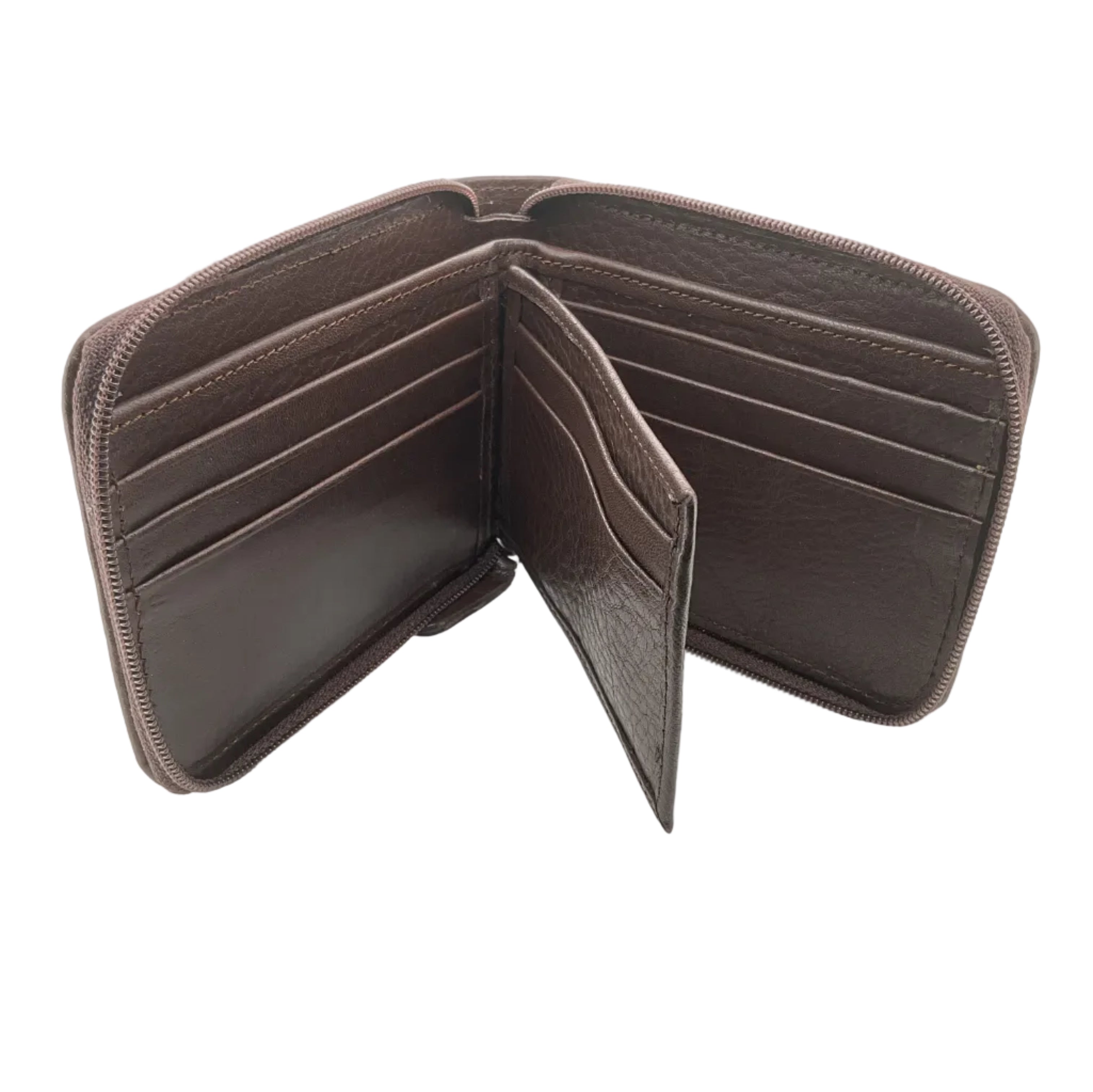 Cartera piel Jaqpiel 0701 deer Moka