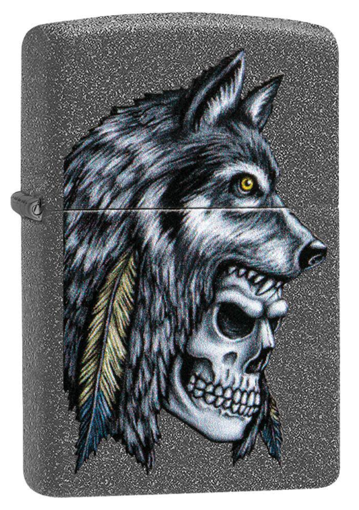 Encendedor Zippo Wolf Skull 29863