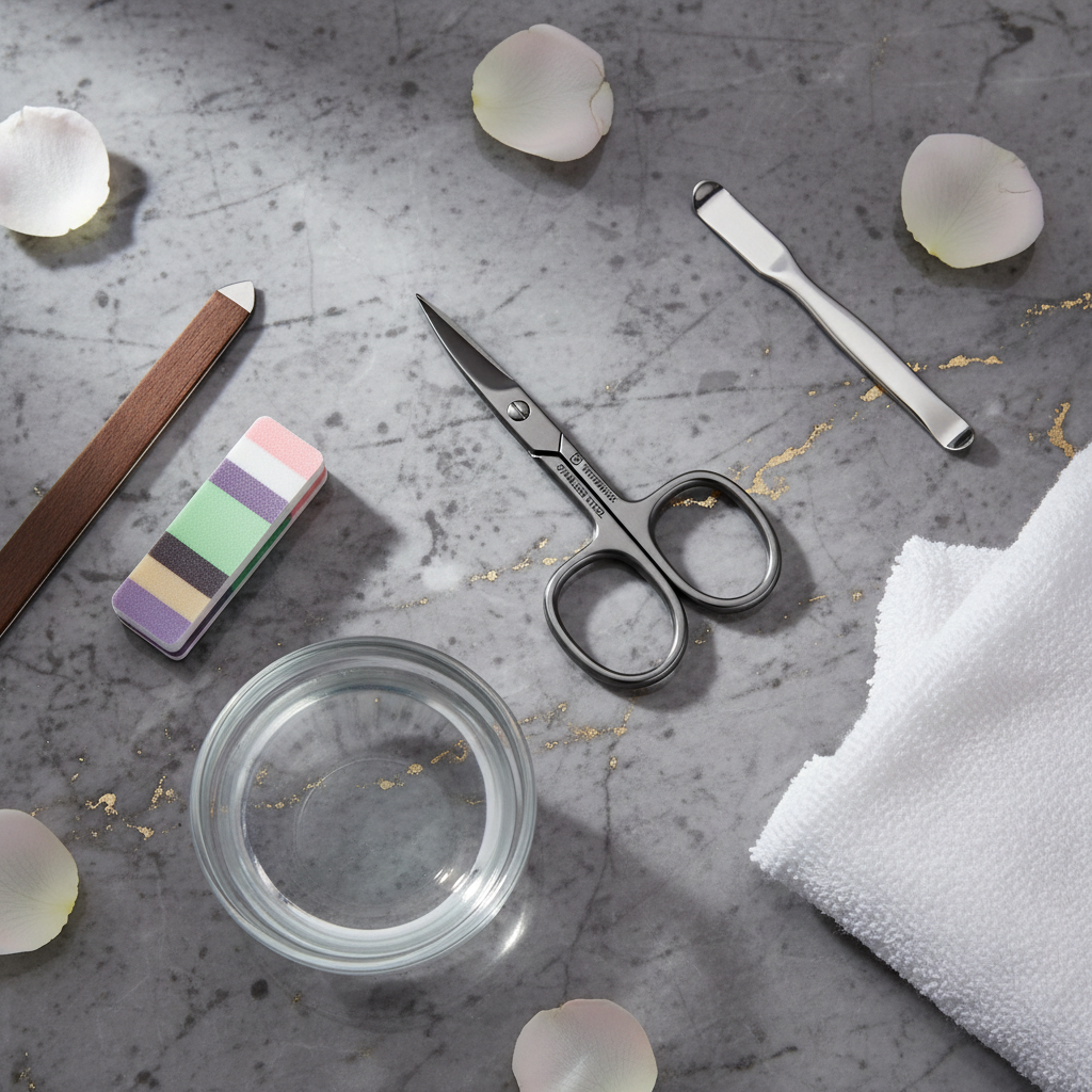 Tijeras Nail scissors  silver 8.1681.09