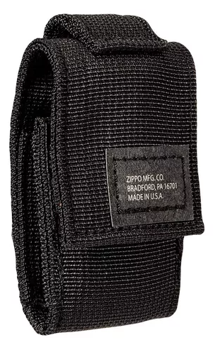 Funda Zippo Tactica Nylon Color Negro