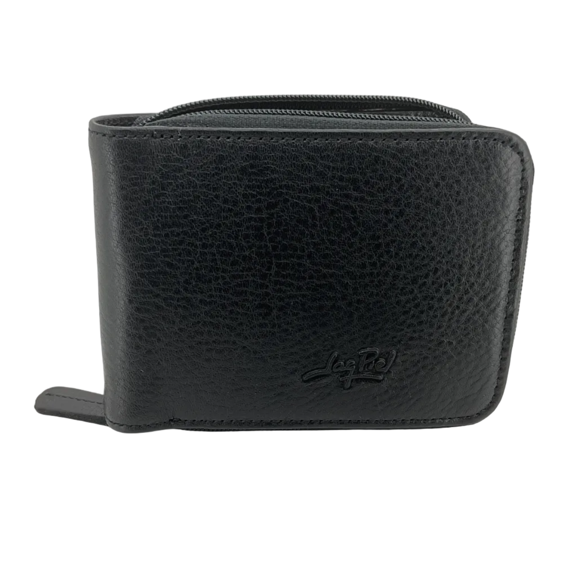 Cartera piel Jaqpiel 0701 deer negro