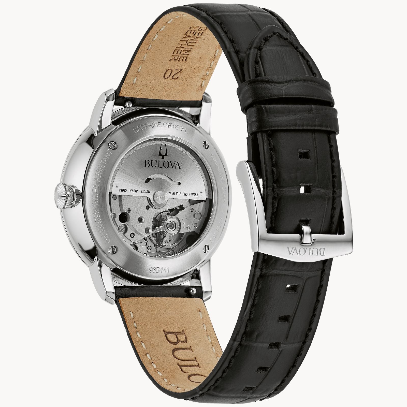 Reloj Bulova Automatico Hudson 96B441