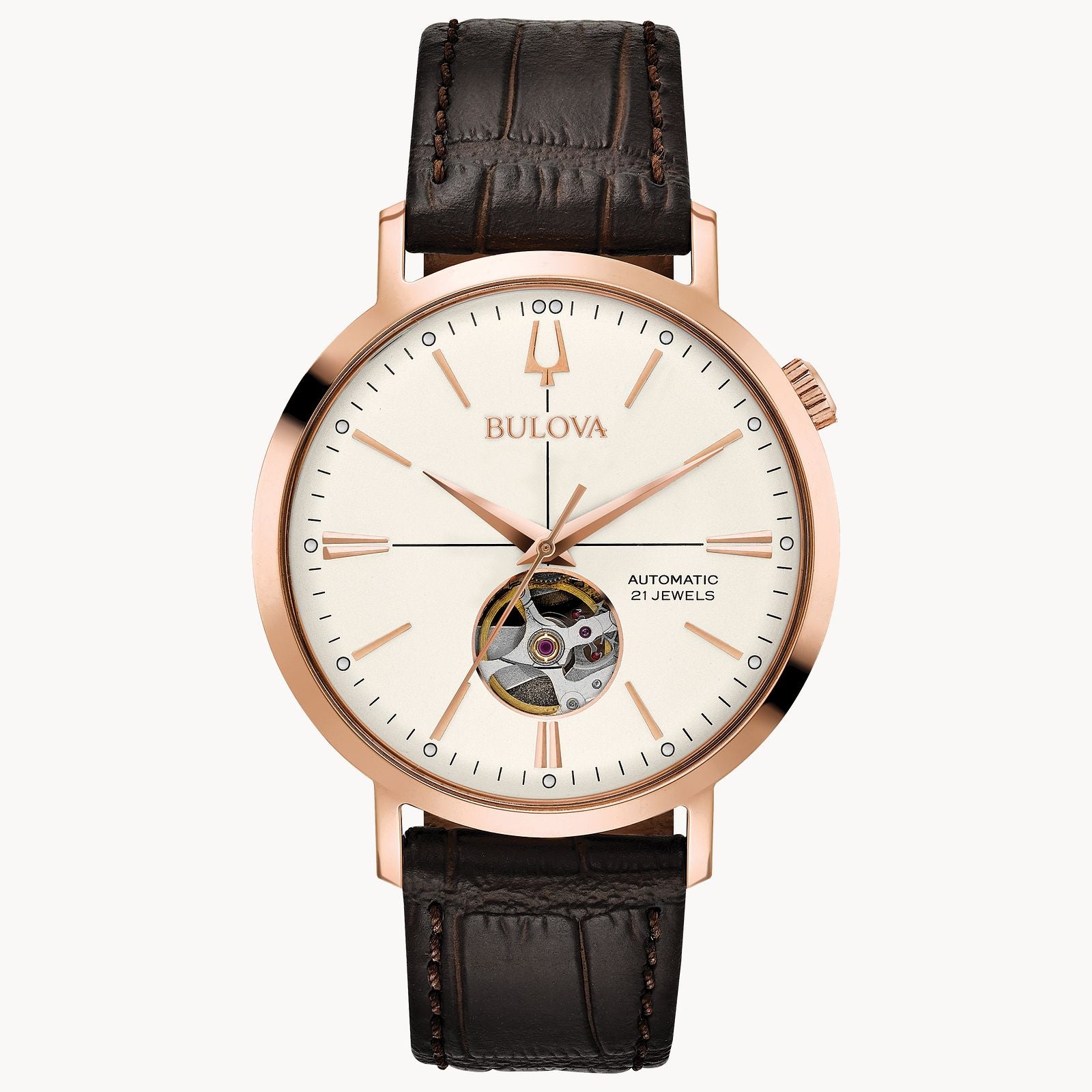 Reloj Bulova caballero automatico Aerojet 97a136