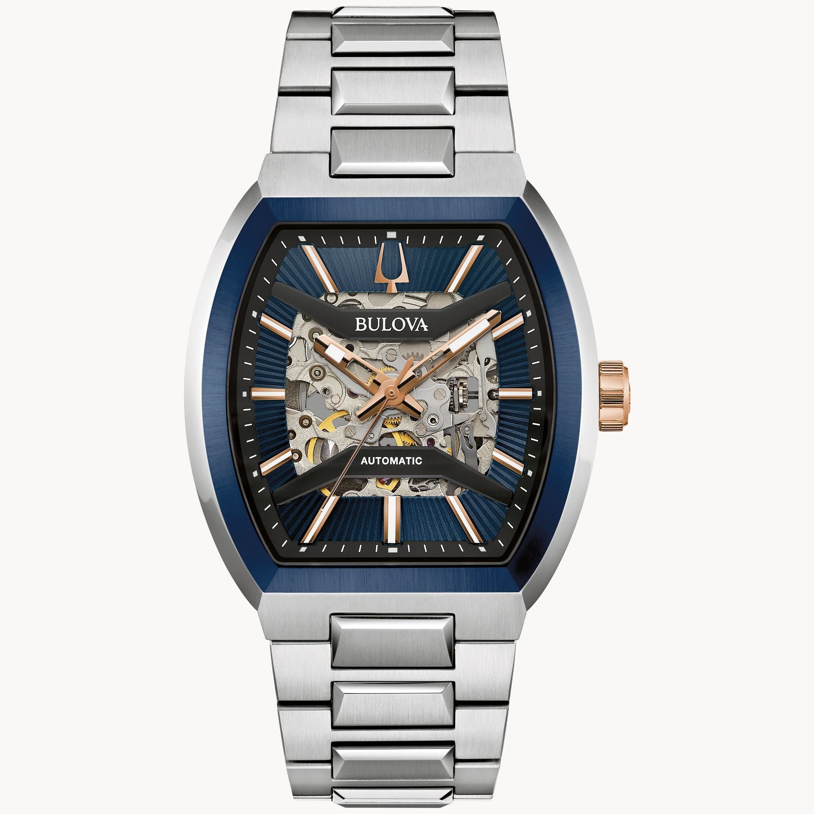 Reloj Bulova Caballero Automatico 98A319