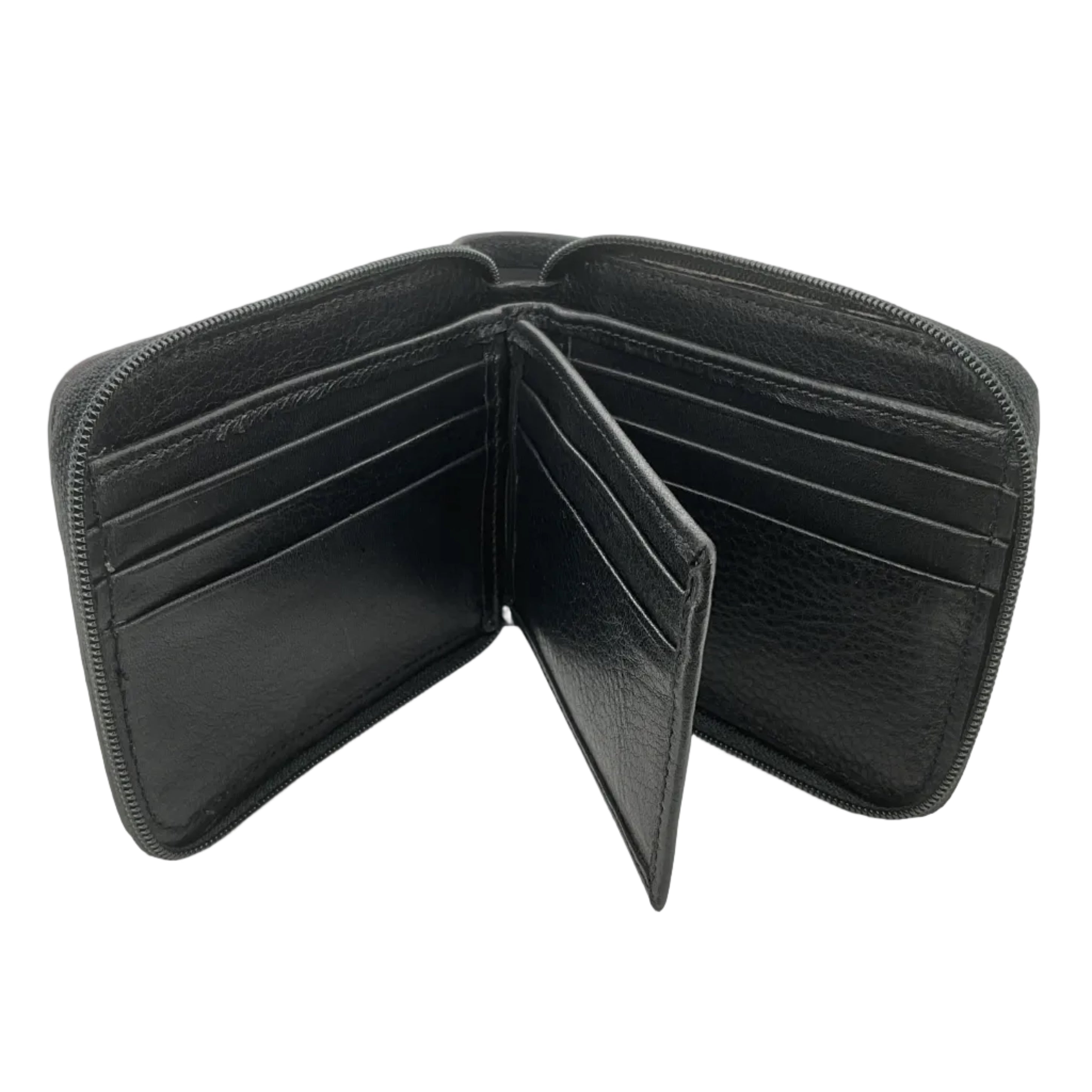 Cartera piel Jaqpiel 0701 deer negro