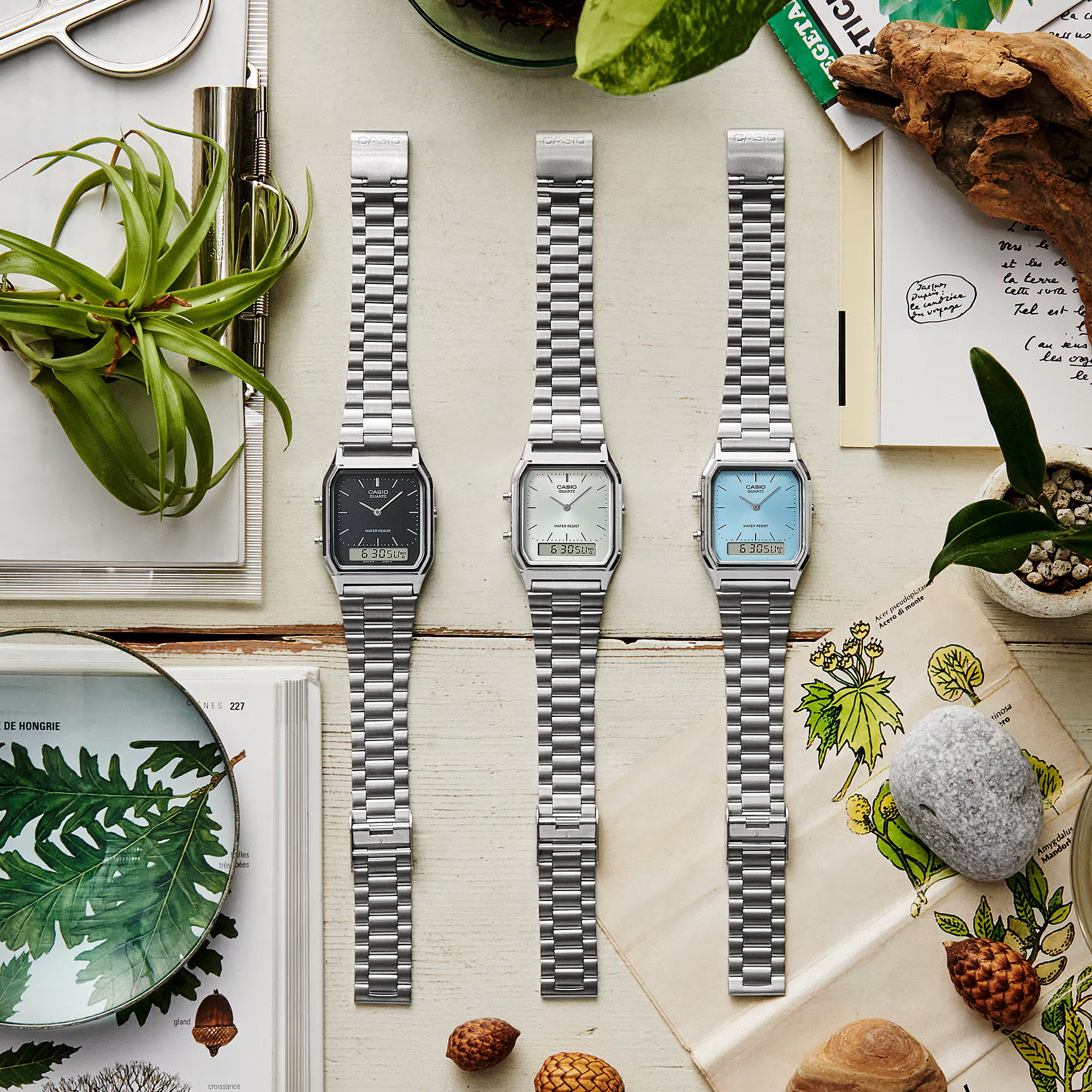 Reloj Casio Analogo digital AQ-230A-2A1MQYCF