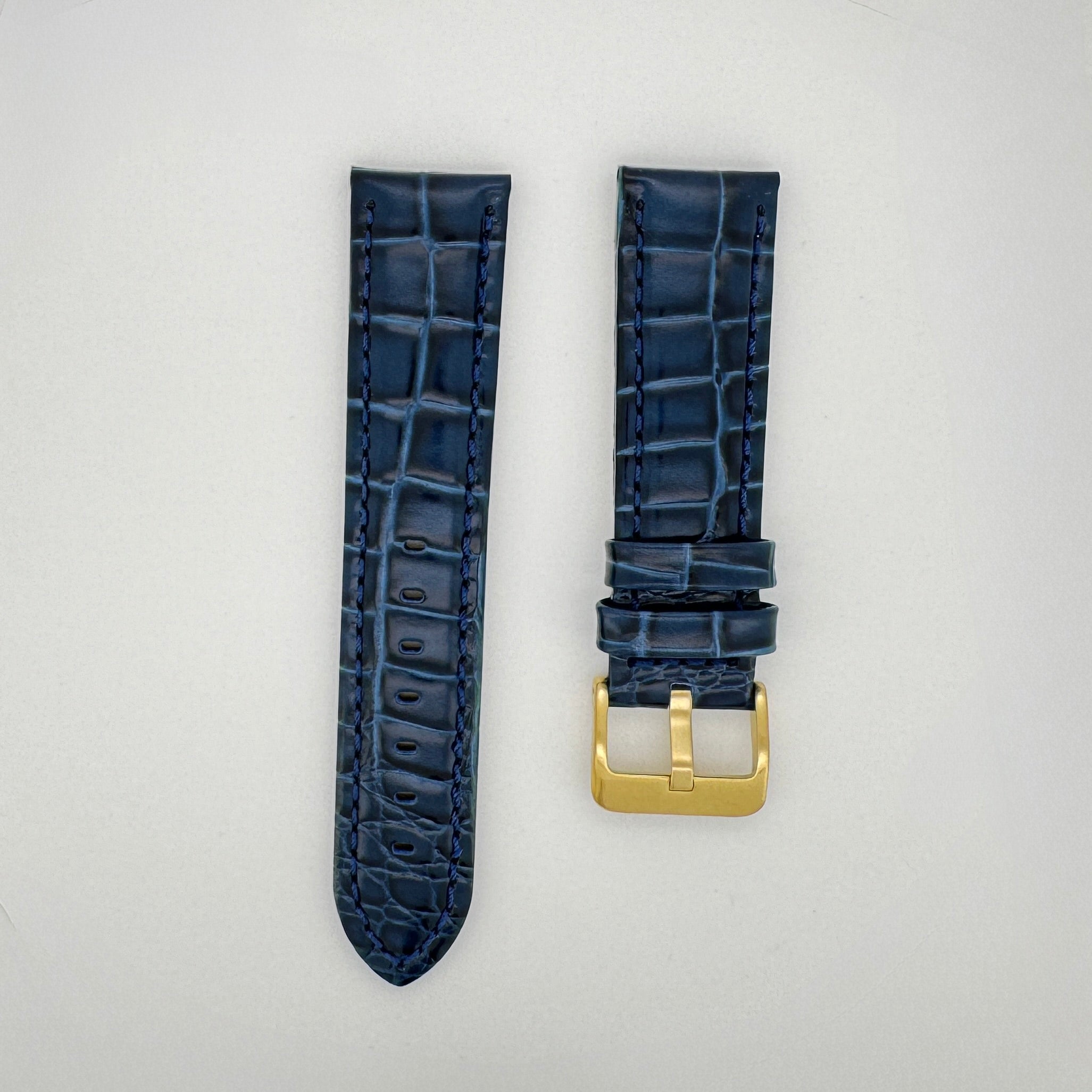 Correa piel bon gon 1310 Azul