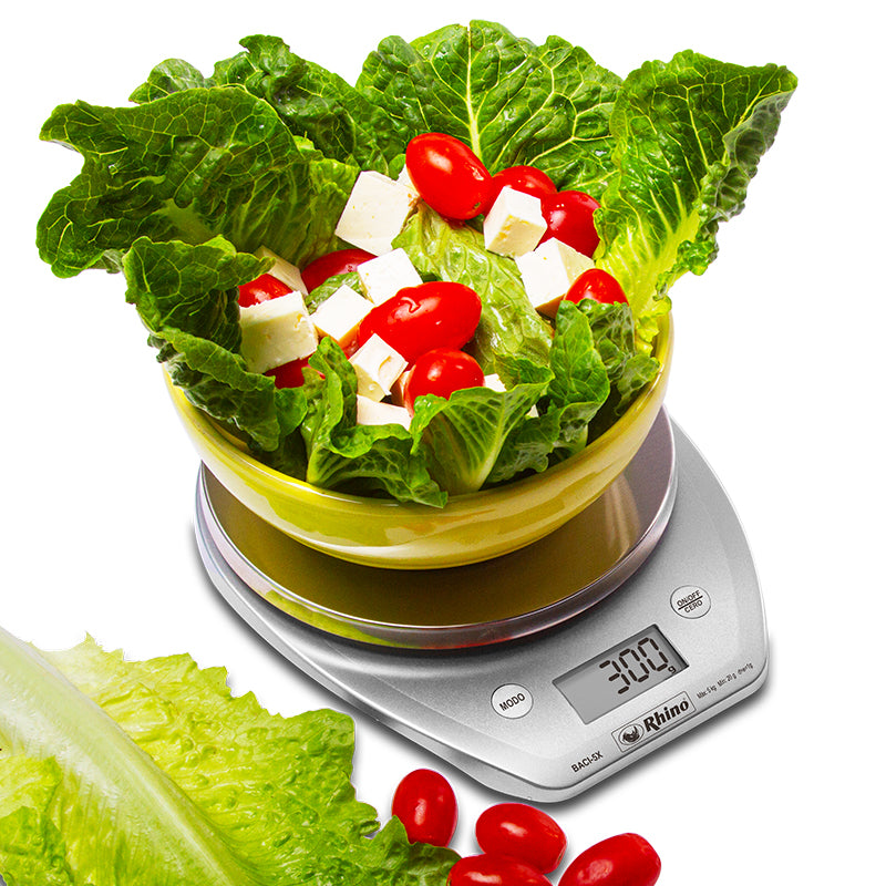 BÁSCULA CIRCULAR PLATO DE ACERO INOXIDABLE 5KG/1G