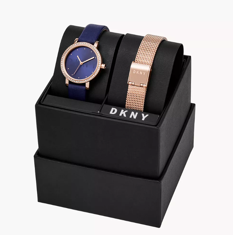 Reloj DKNY dama Set correas NY2974