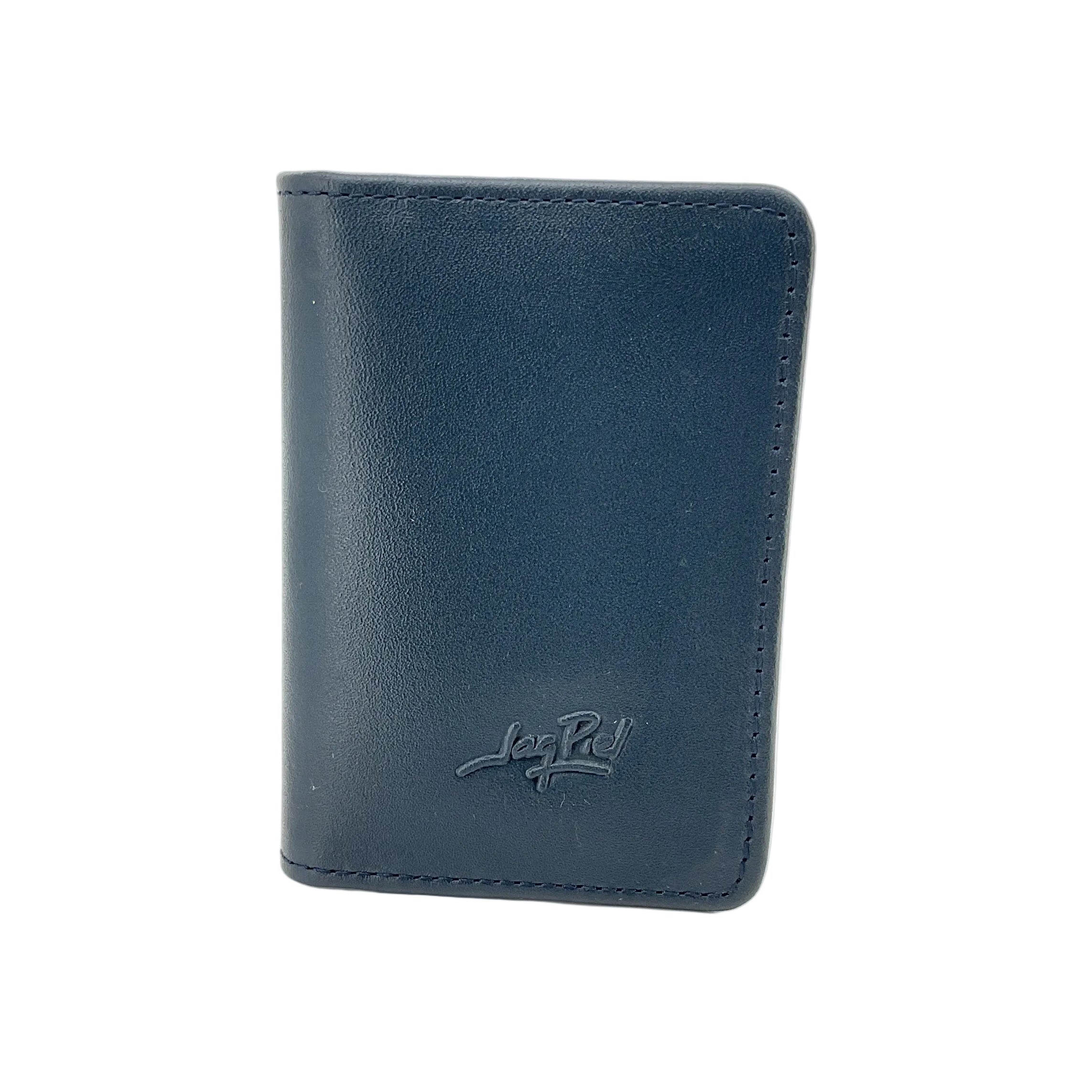 Tarjetero Jaqpiel PB09 piel azul