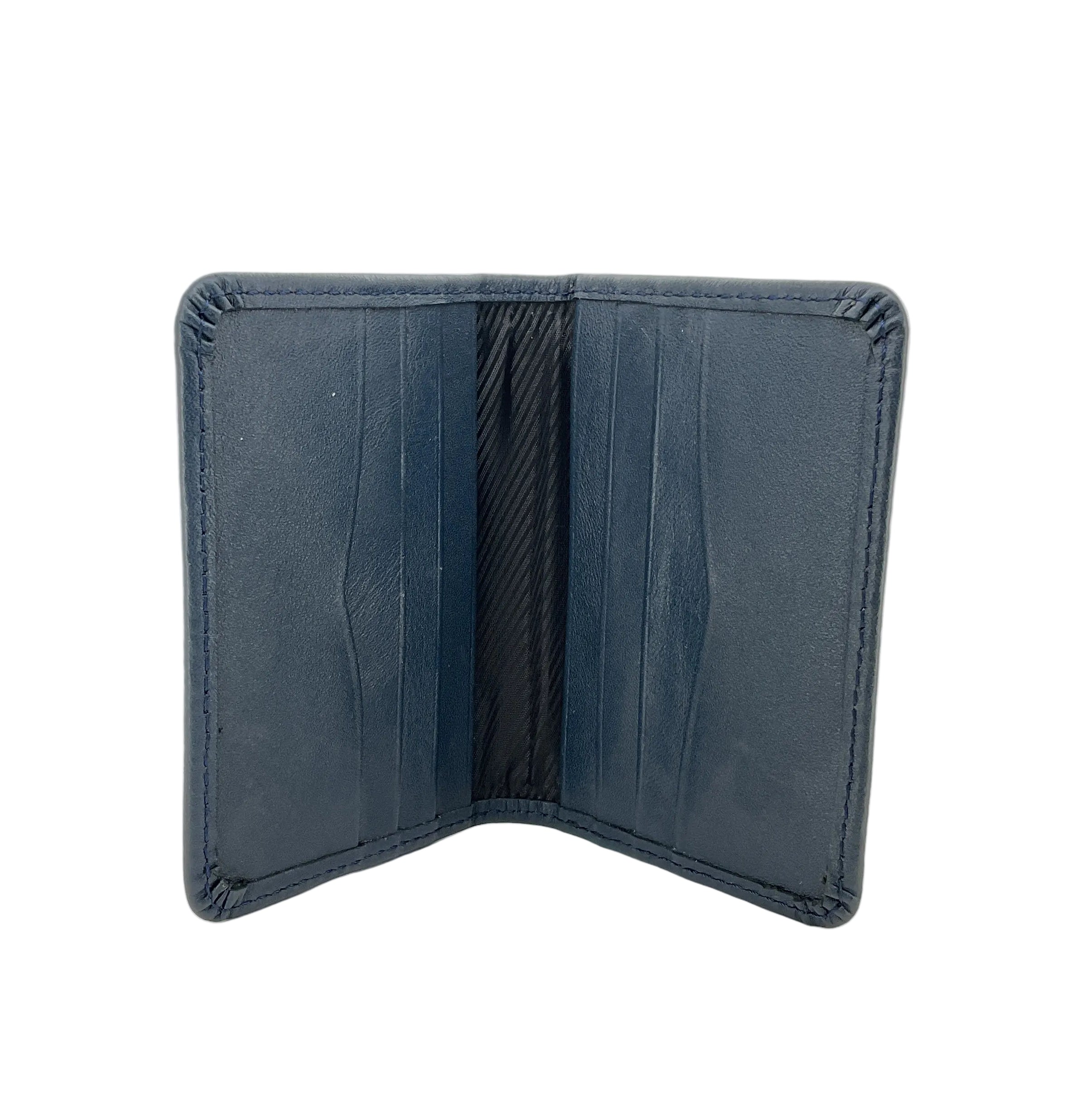 Tarjetero Jaqpiel PB09 piel azul