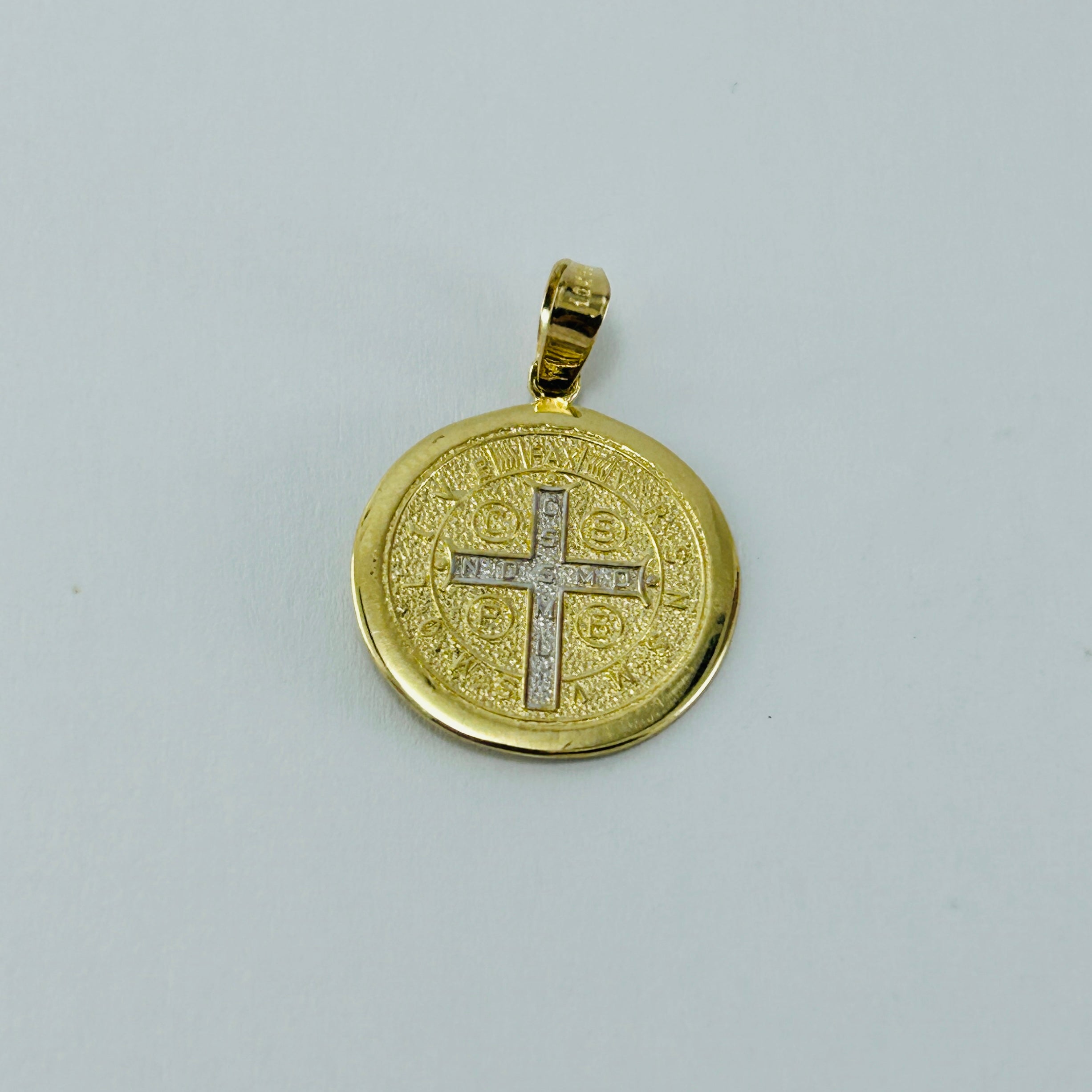 Medalla 10k S Benito Redondo 18mm