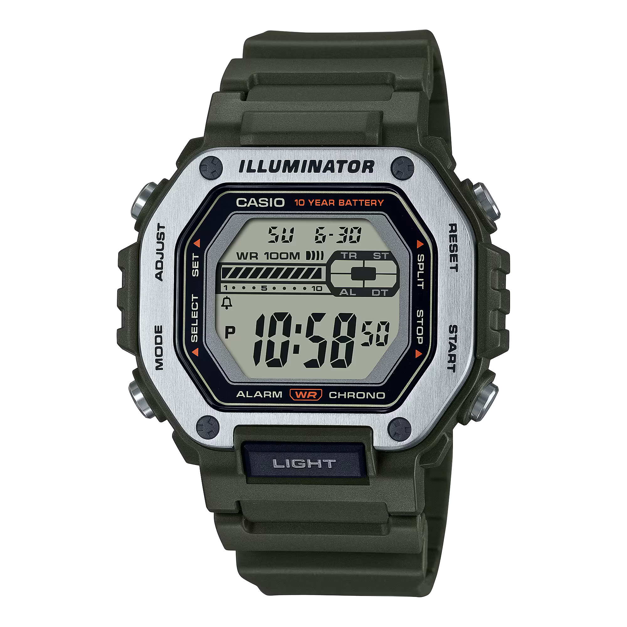 Reloj Casio digital MWD-110H-3AVCF