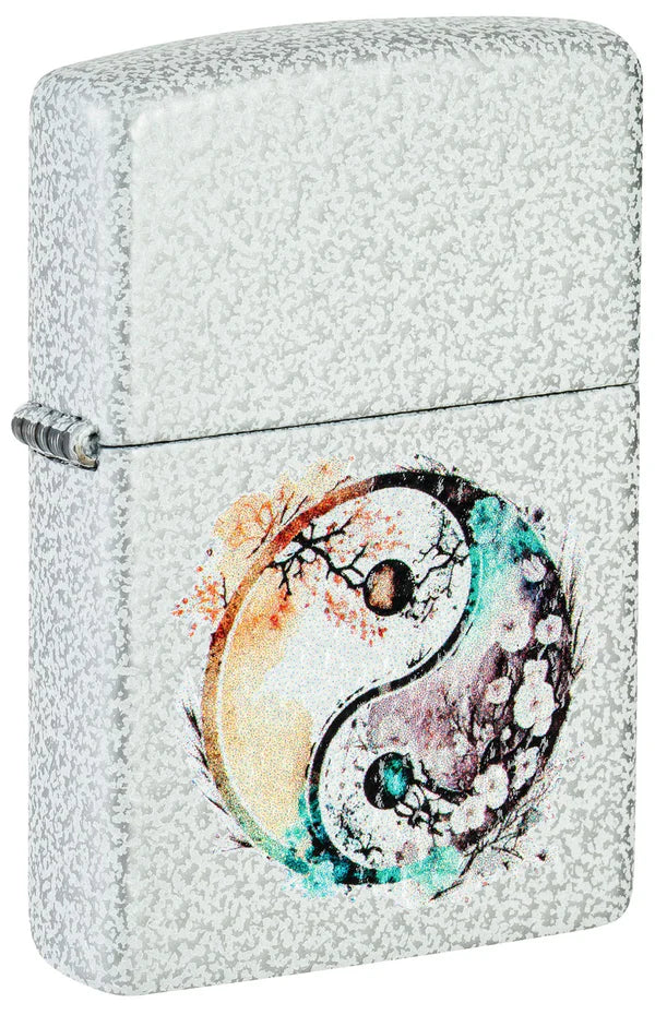Encendedor Zippo Floral Yin and Yang Design  MZ46249