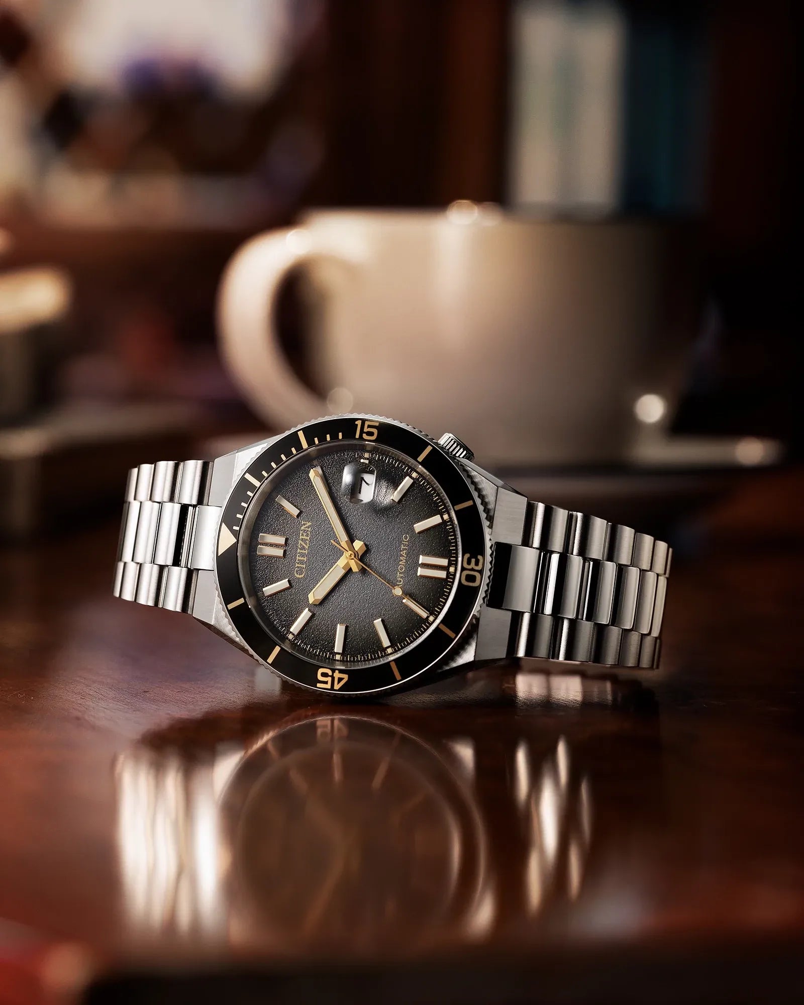 Reloj Citizen Automatico Tsuyosa Shore (Ed. Limitada) NJ0238-57E
