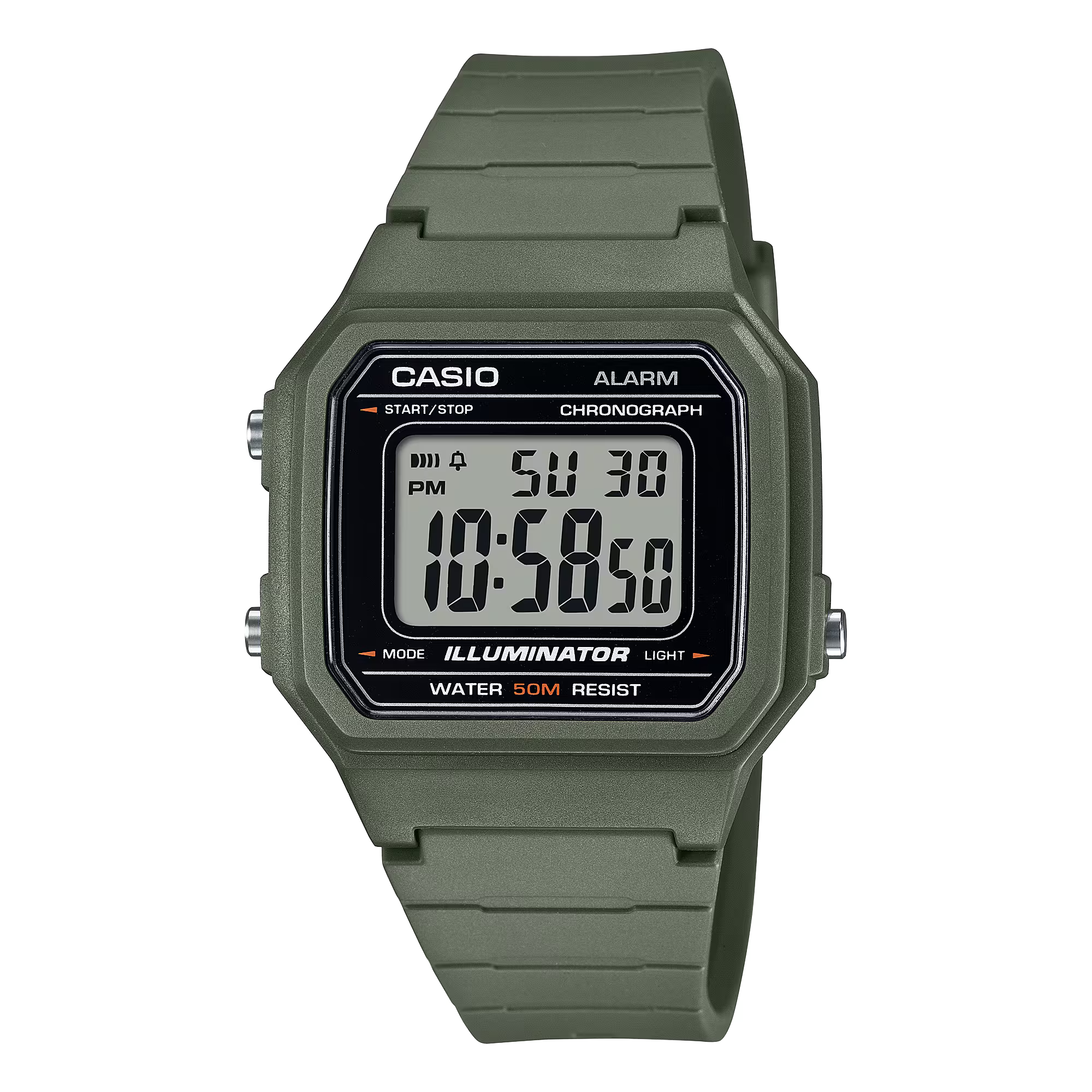 Reloj Casio digital W-217H-3AVCF