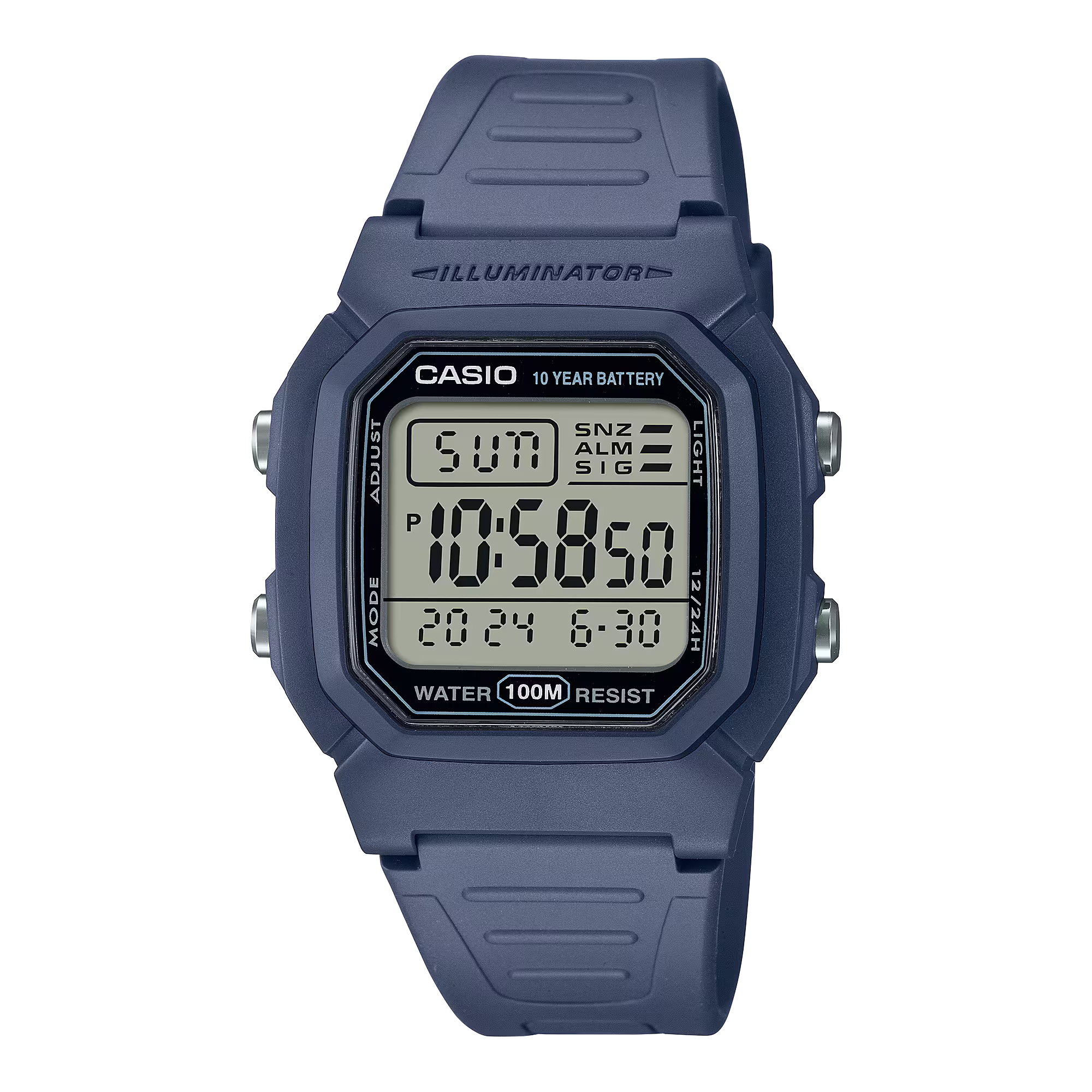 Reloj Casio W-800H-2AVCF