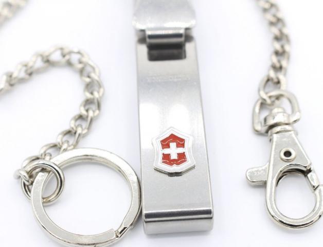 Llavero Victorinox Multiclip con 2 Cadenas 4.1860