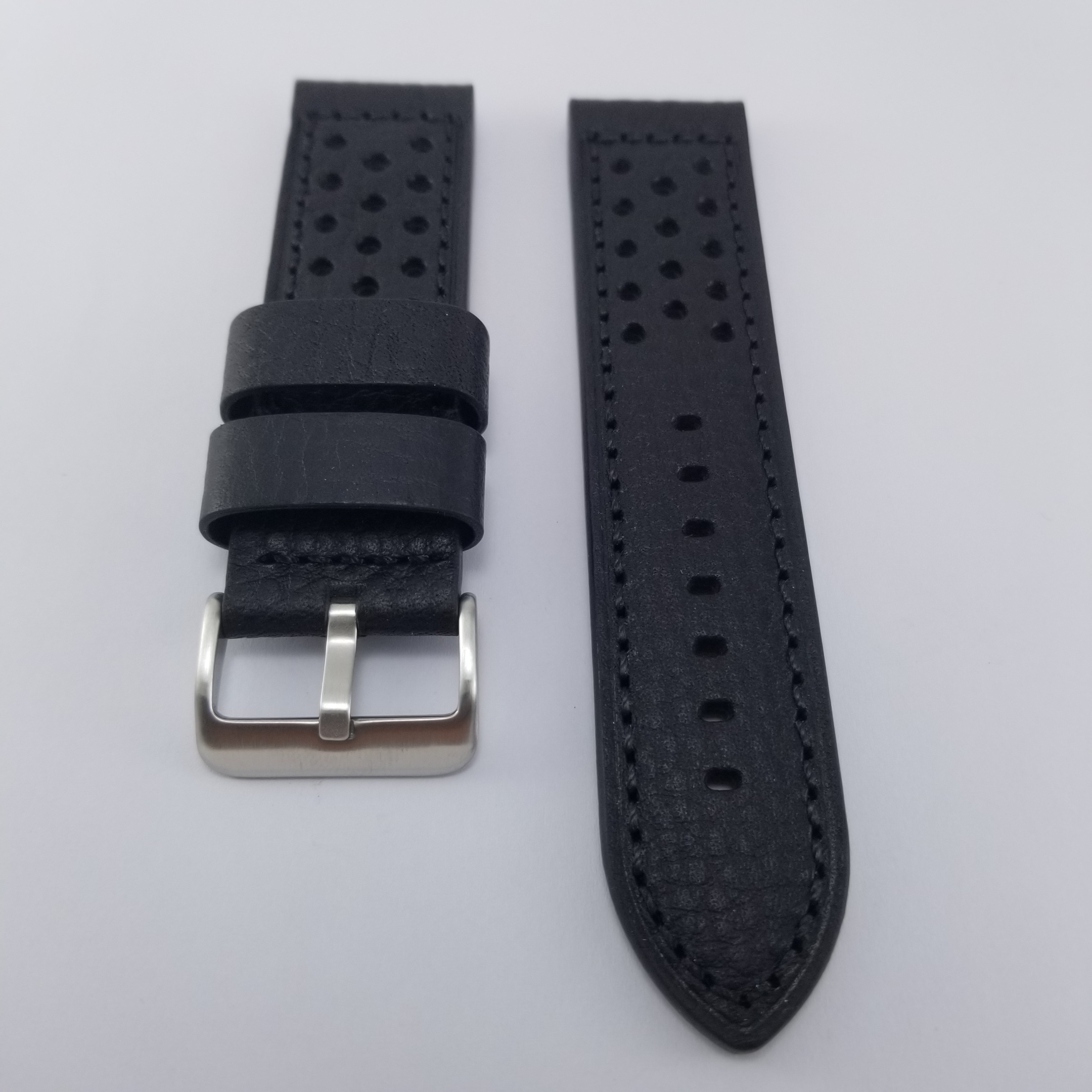 Correa Piel Negro 2310 24mm