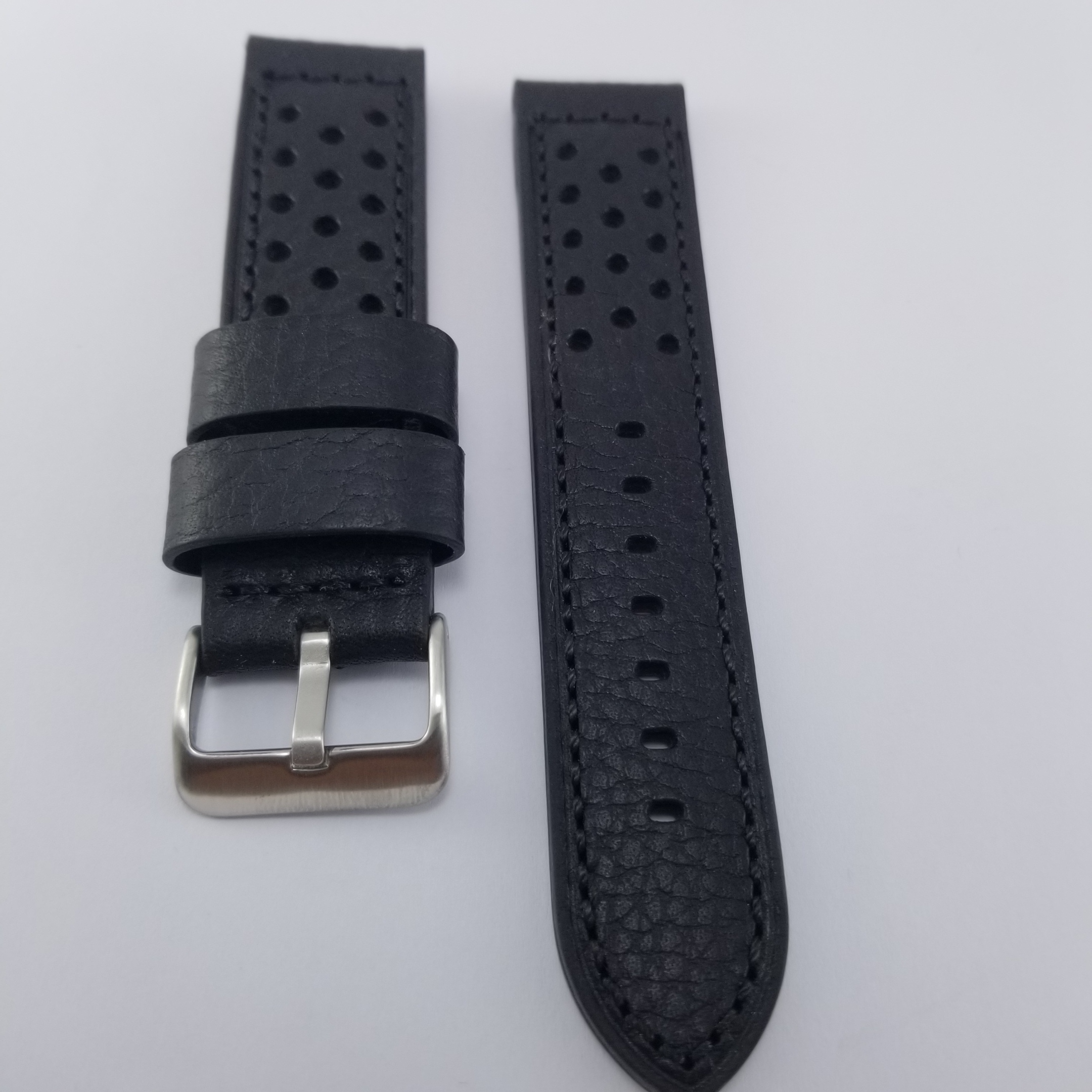 Correa Piel Negro 2310 22mm