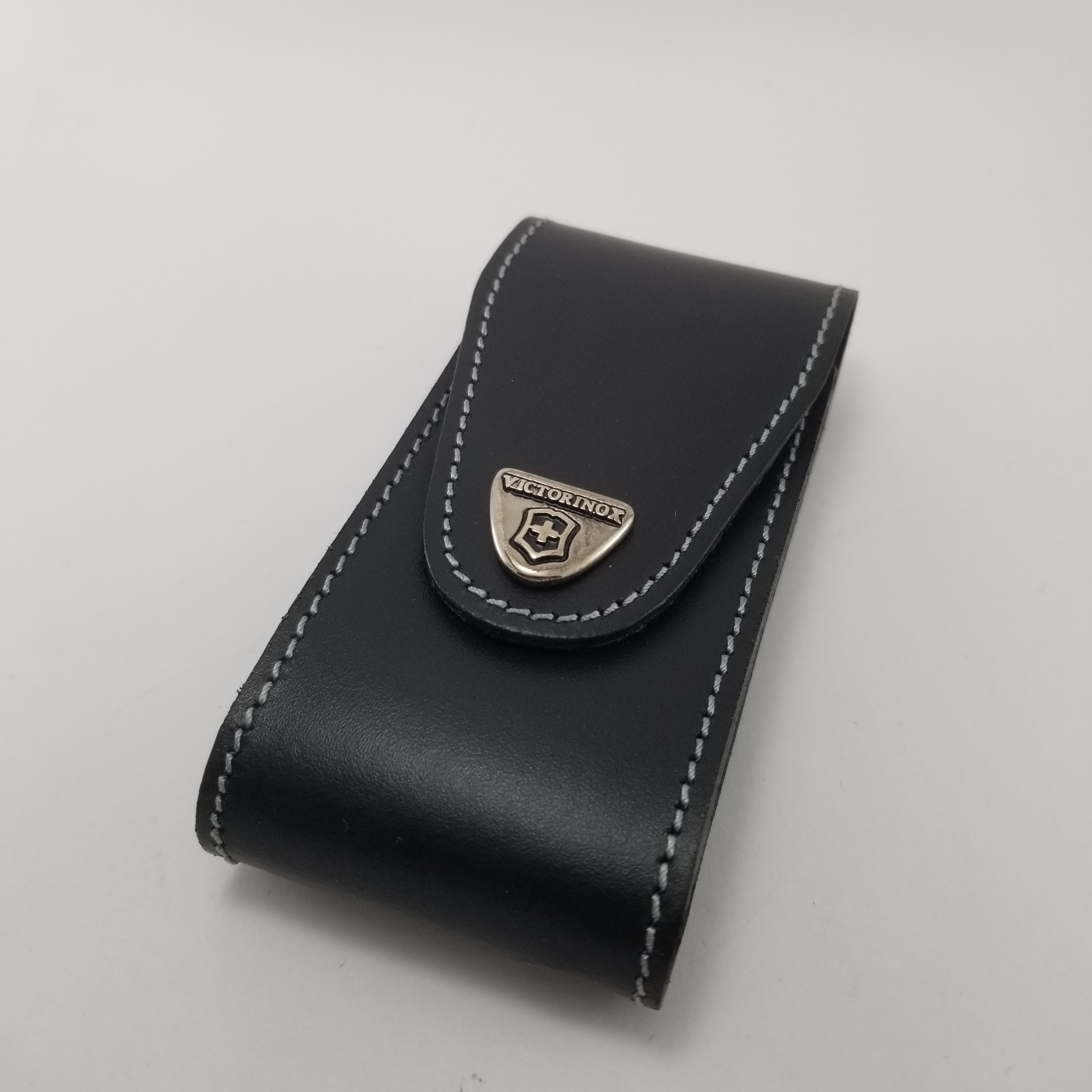 Funda Victorinox Piel Negra 500770 (Grande 111 mm)