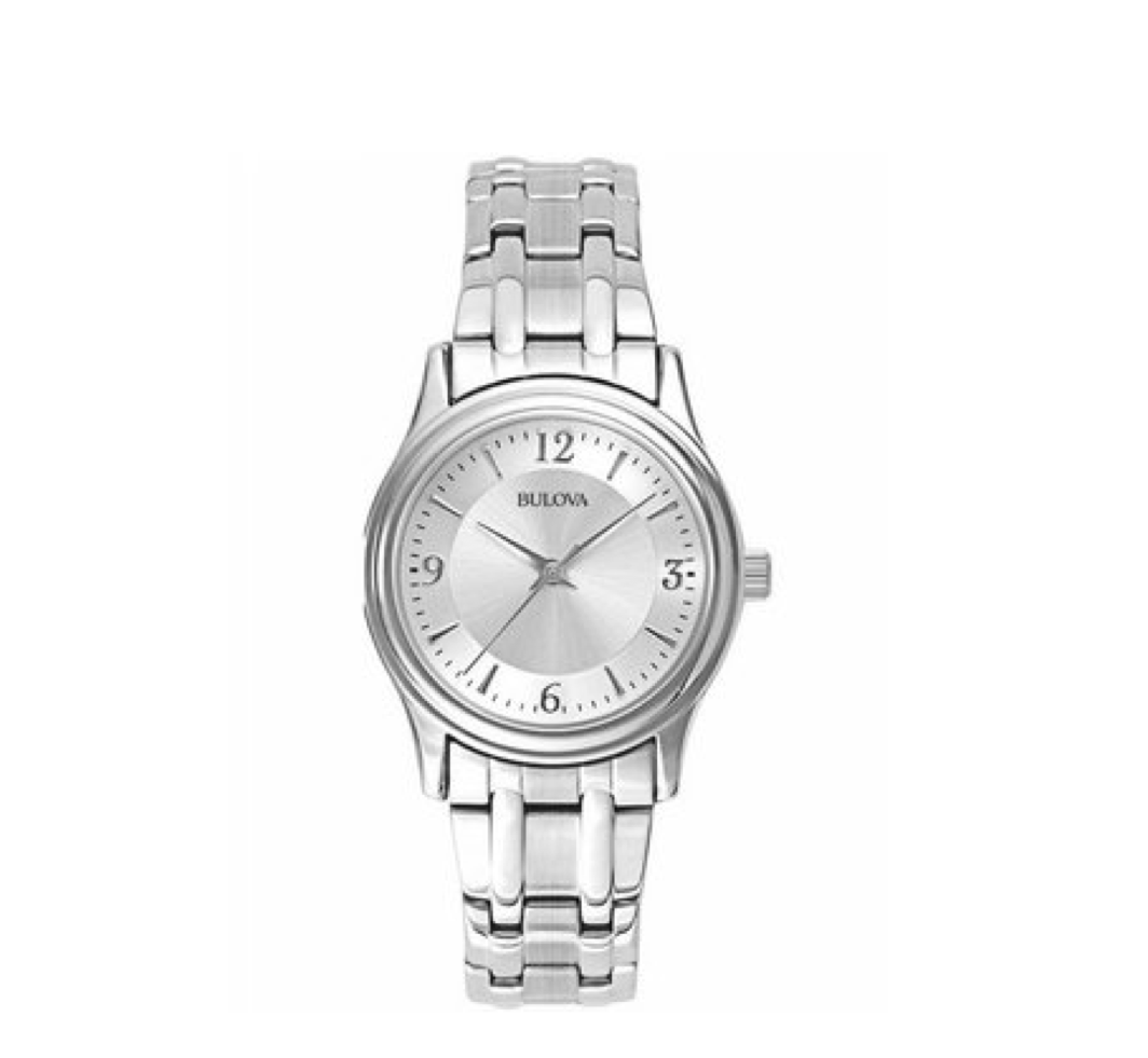 Reloj bulova dama negro hot sale