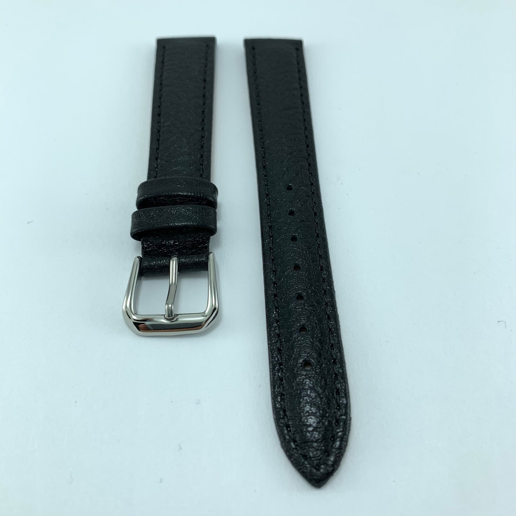 Correa Piel Negro 108 16mm